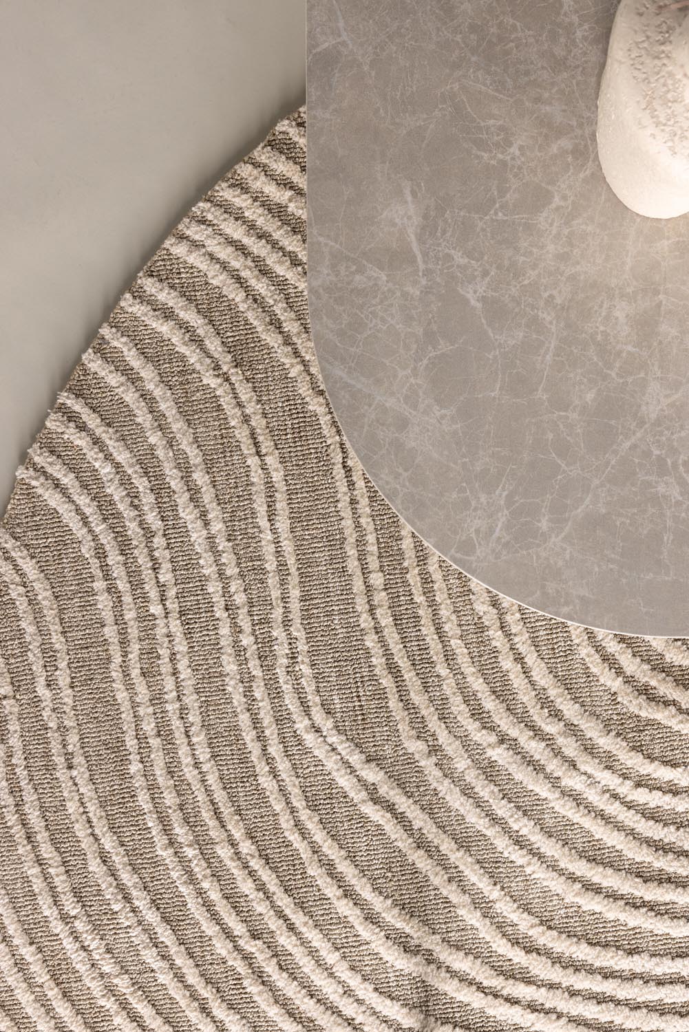 Melle Teppich in Beige präsentiert im Onlineshop von KAQTU Design AG. Teppich ist von Venture Home