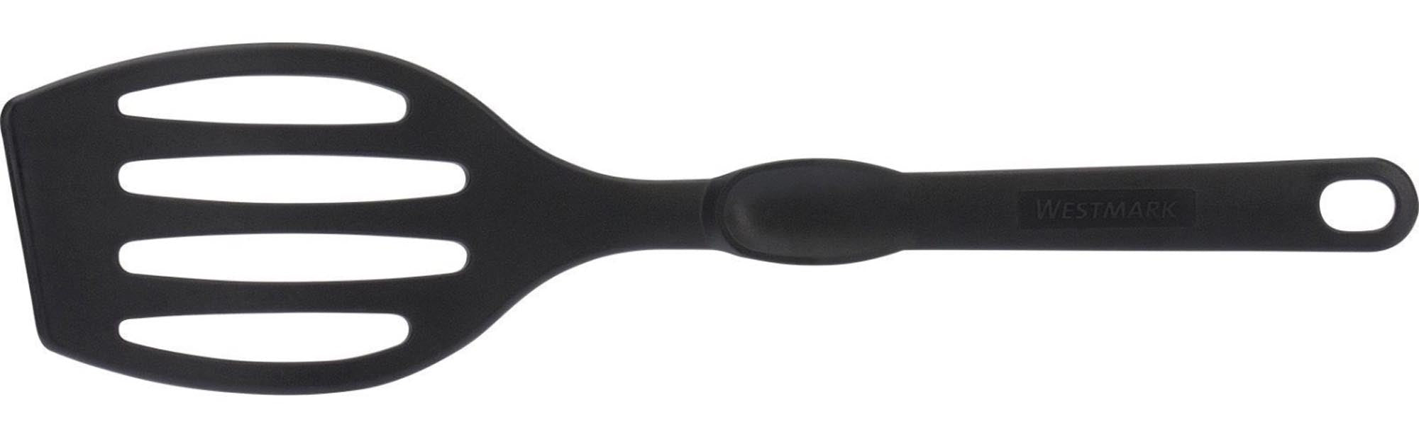 Entdecken Sie den Pfannenwender Flonal Plus 28cm von Westmark – der ideale Küchenhelfer für Hobbyköche und Profis. Hitzebeständig, ergonomisch und spülmaschinenfest!