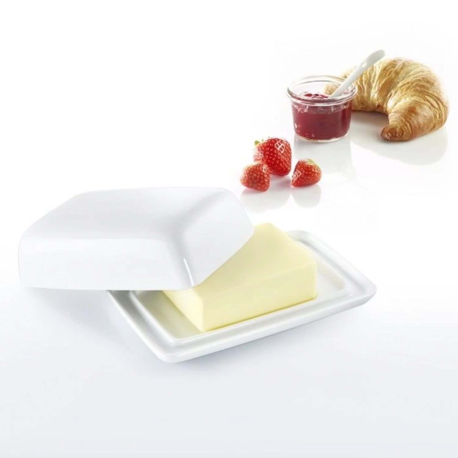 Butterdose Keramik, 18.7x12cm, EU Norm