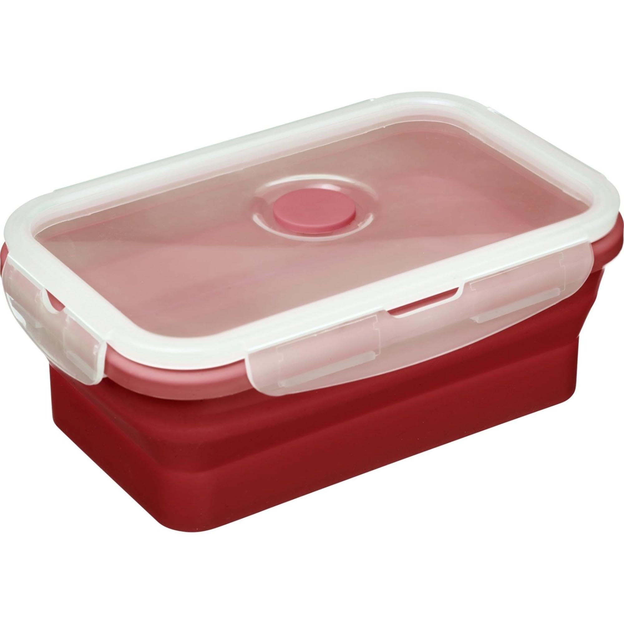 Frischhaltedose. faltbar in Rot präsentiert im Onlineshop von KAQTU Design AG. Aufbewahrungsdose ist von Westmark