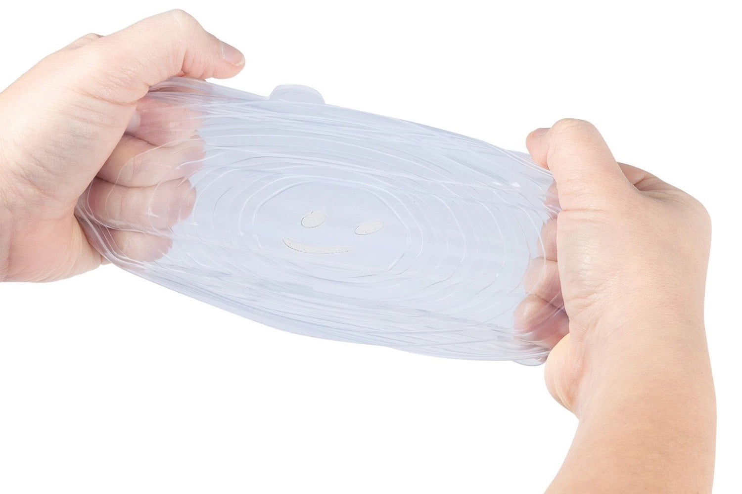 Lot de 6 couvercles de conservation en silicone carré