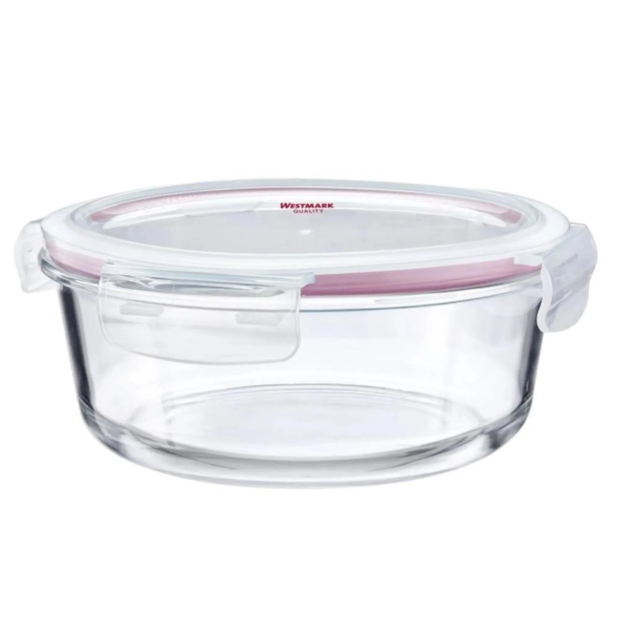 Runde Glas-Frischhaltedose von Westmark, 650ml, ideal für Aufbewahrung und Frische, robust, vielseitig und umweltfreundlich.