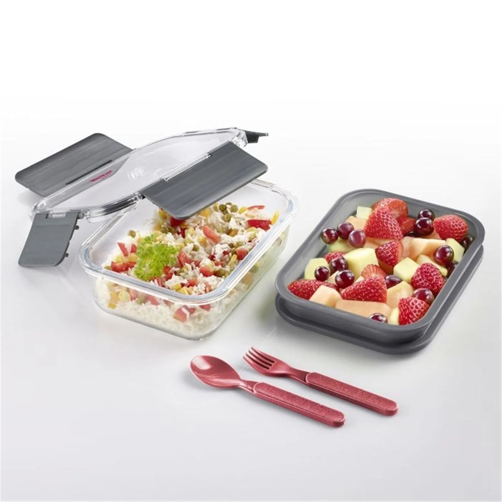 Lunch Box Comfort 1740ml, anthrazit - KAQTU Design