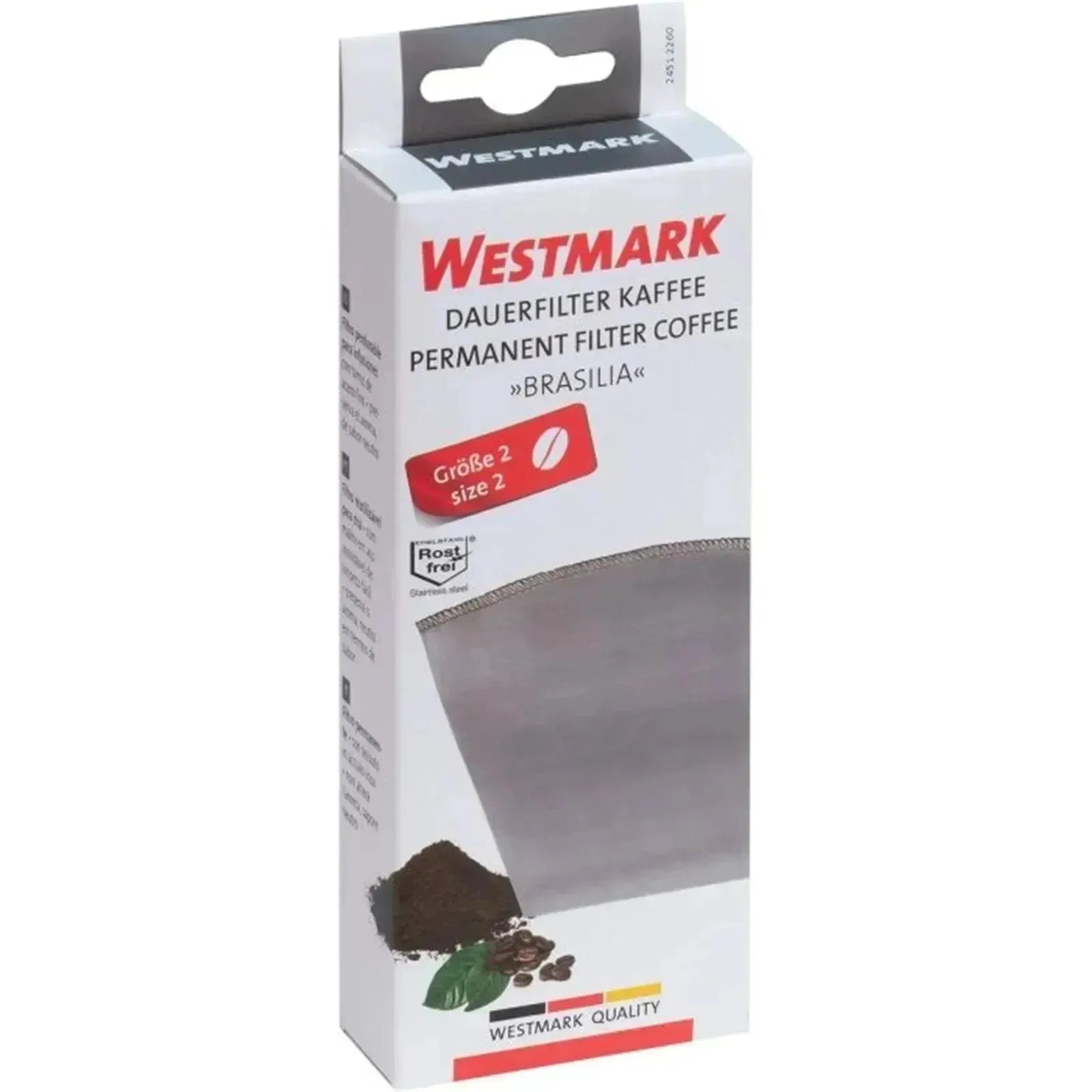 Faltbarer Dauerfilter Größe 4 von Westmark, wiederverwendbar, ideal für nachhaltigen und umweltfreundlichen Kaffeegenuss.