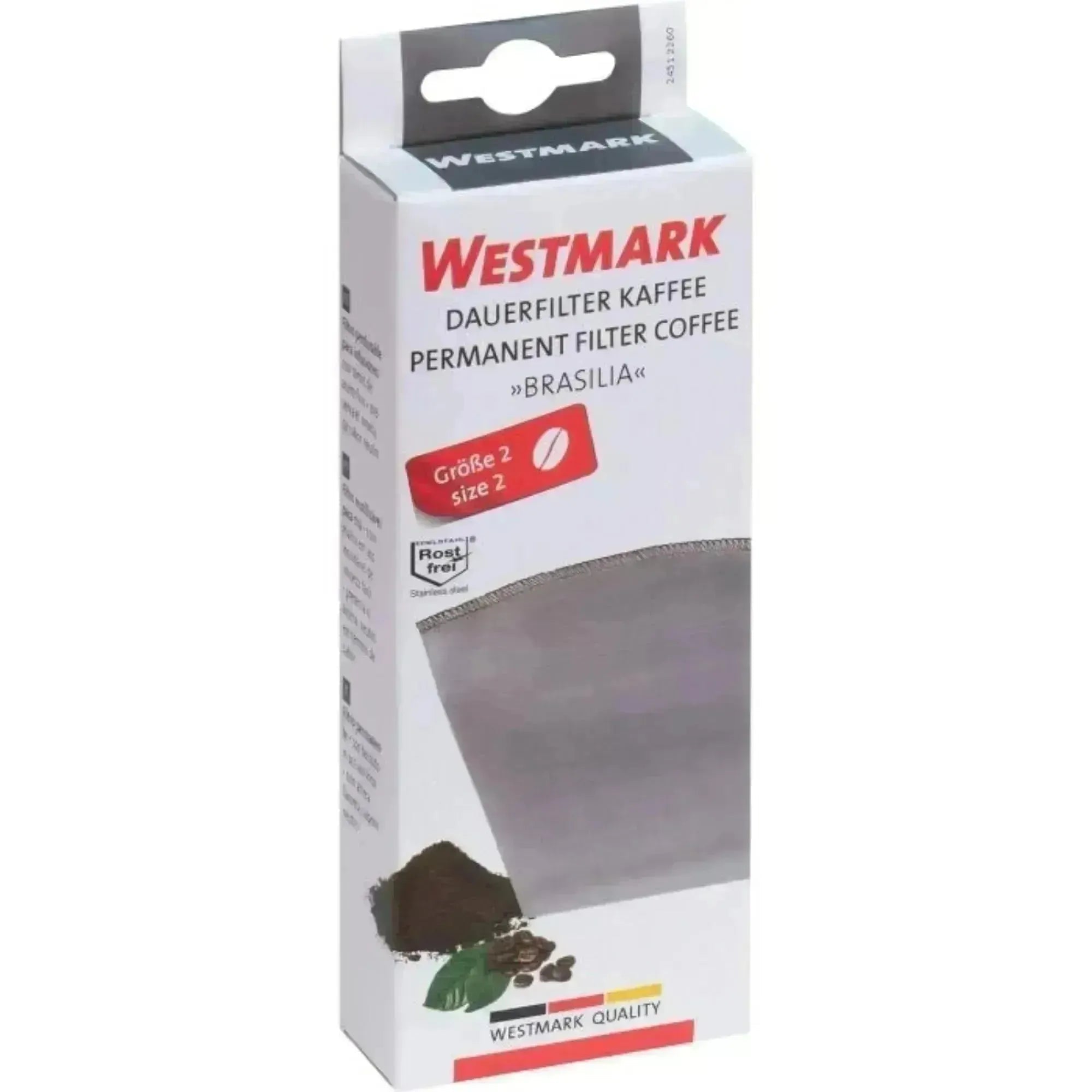 Faltbarer Dauerfilter Größe 4 von Westmark, ideal für umweltfreundlichen Kaffeegenuss, wiederverwendbar und langlebig.
