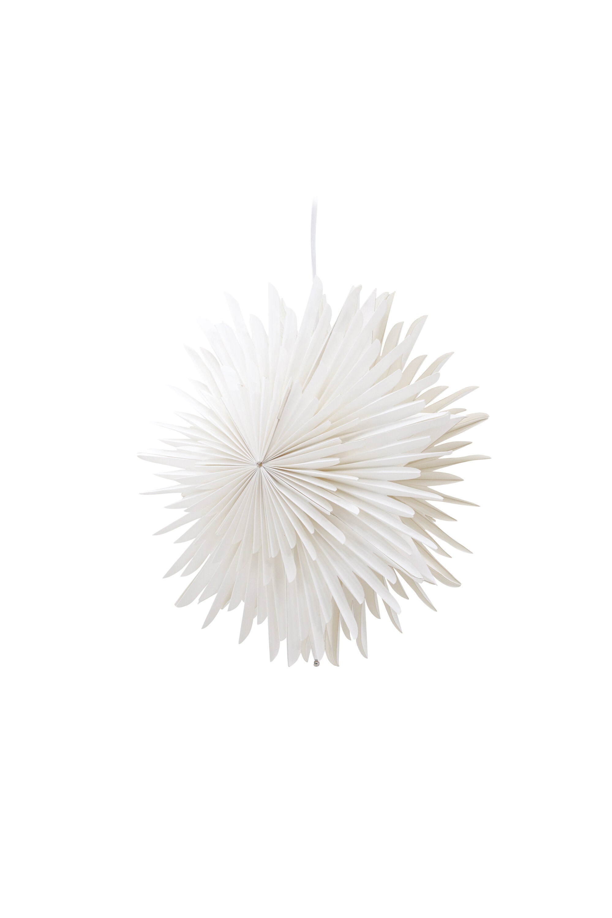 Siegel Pendelleuchte in Weiss präsentiert im Onlineshop von KAQTU Design AG. Weihnachtszubehör ist von Venture Home