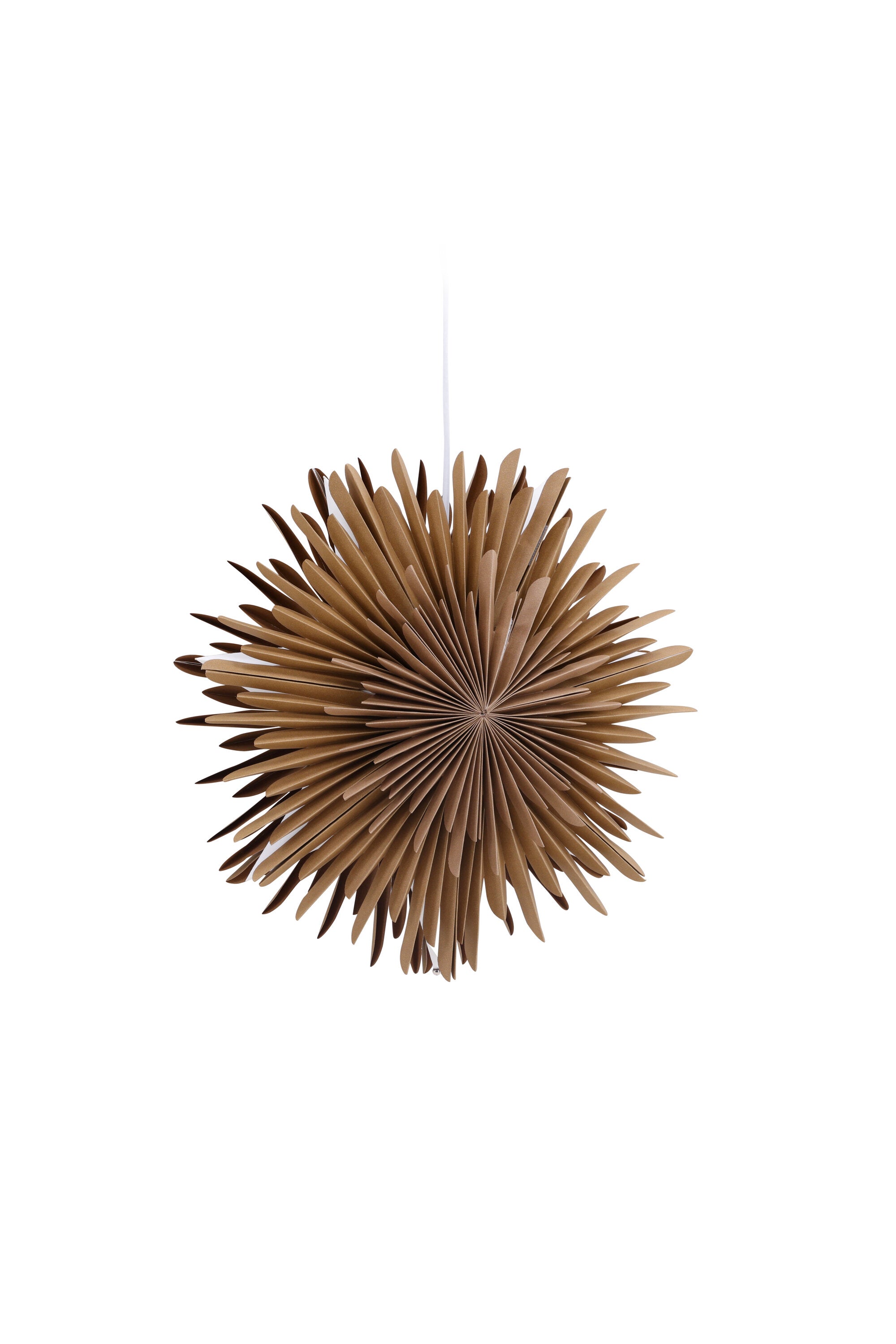 Siegel Pendelleuchte in Braun präsentiert im Onlineshop von KAQTU Design AG. Weihnachtszubehör ist von Venture Home