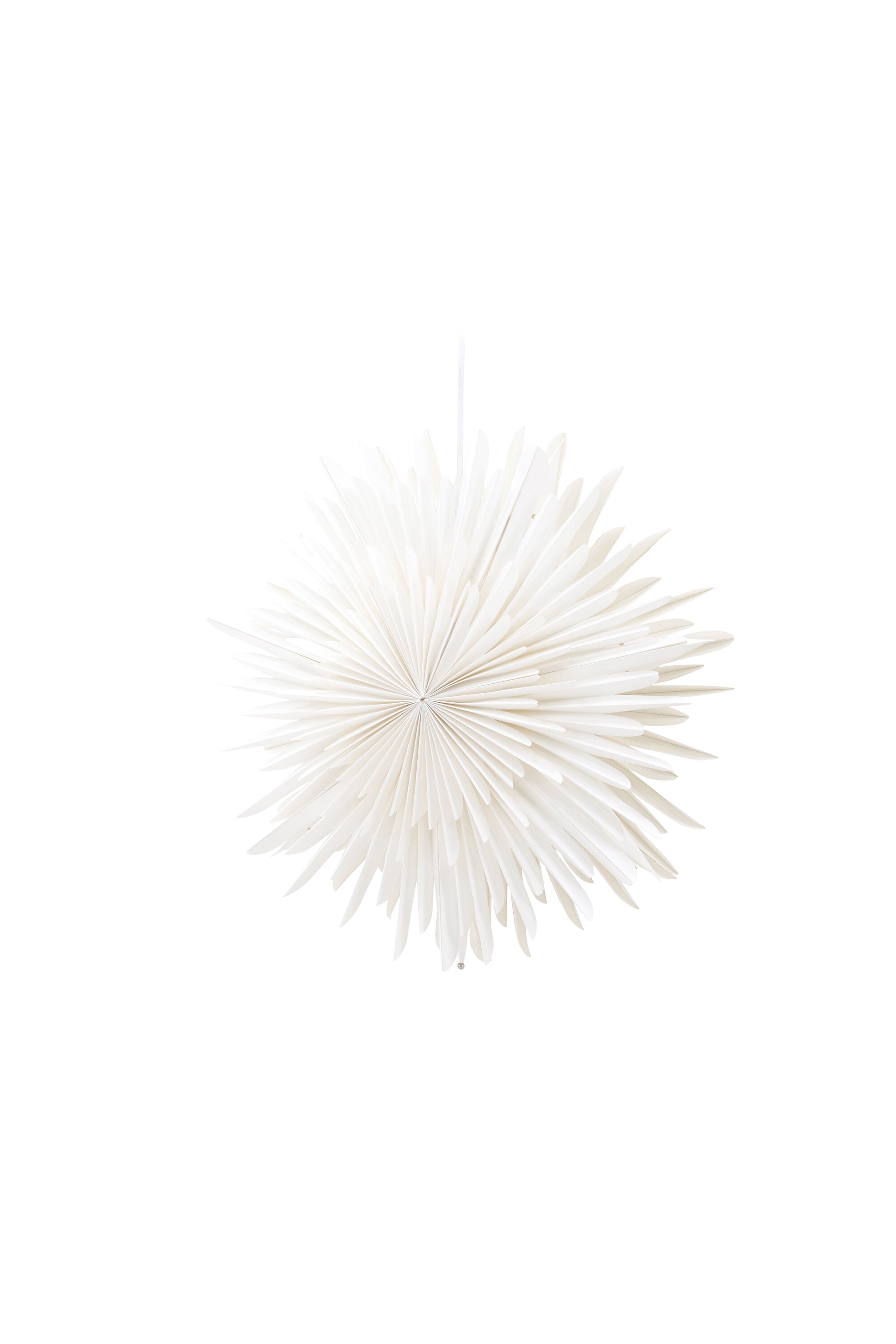 Siegel Pendelleuchte in Weiss präsentiert im Onlineshop von KAQTU Design AG. Weihnachtszubehör ist von Venture Home