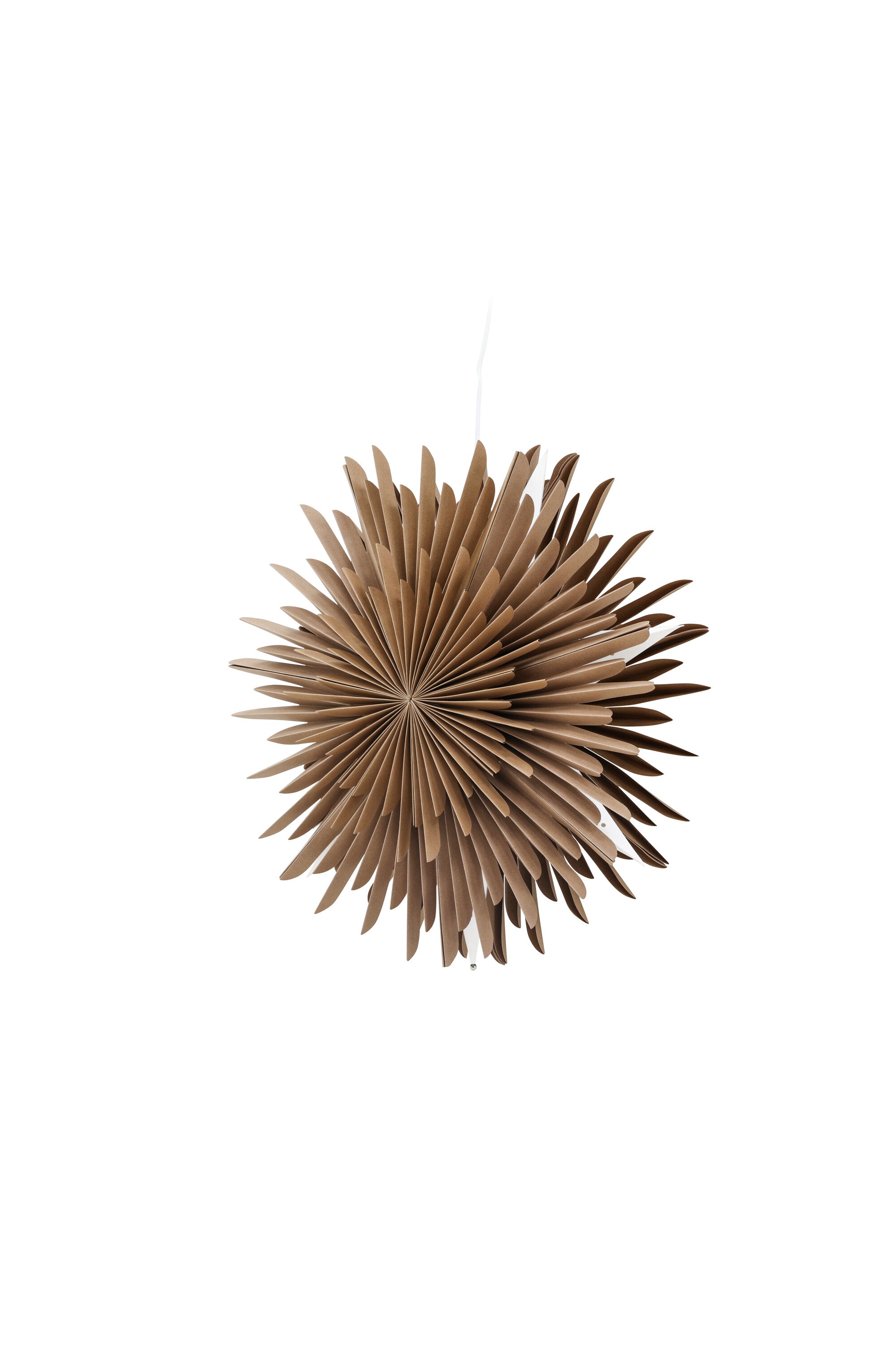 Siegel Pendelleuchte in Braun präsentiert im Onlineshop von KAQTU Design AG. Weihnachtszubehör ist von Venture Home