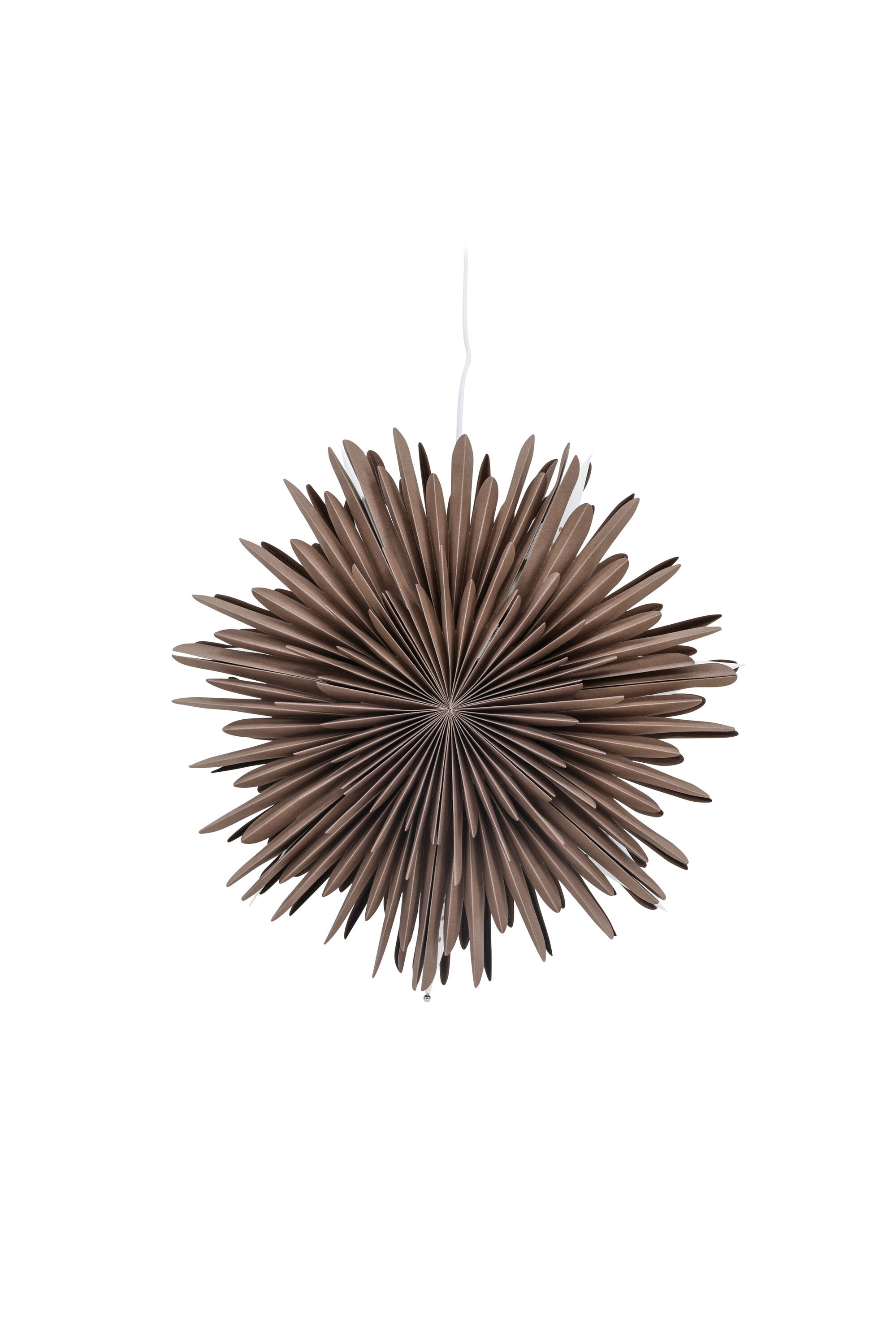 Siegel Pendelleuchte in Greige präsentiert im Onlineshop von KAQTU Design AG. Weihnachtszubehör ist von Venture Home