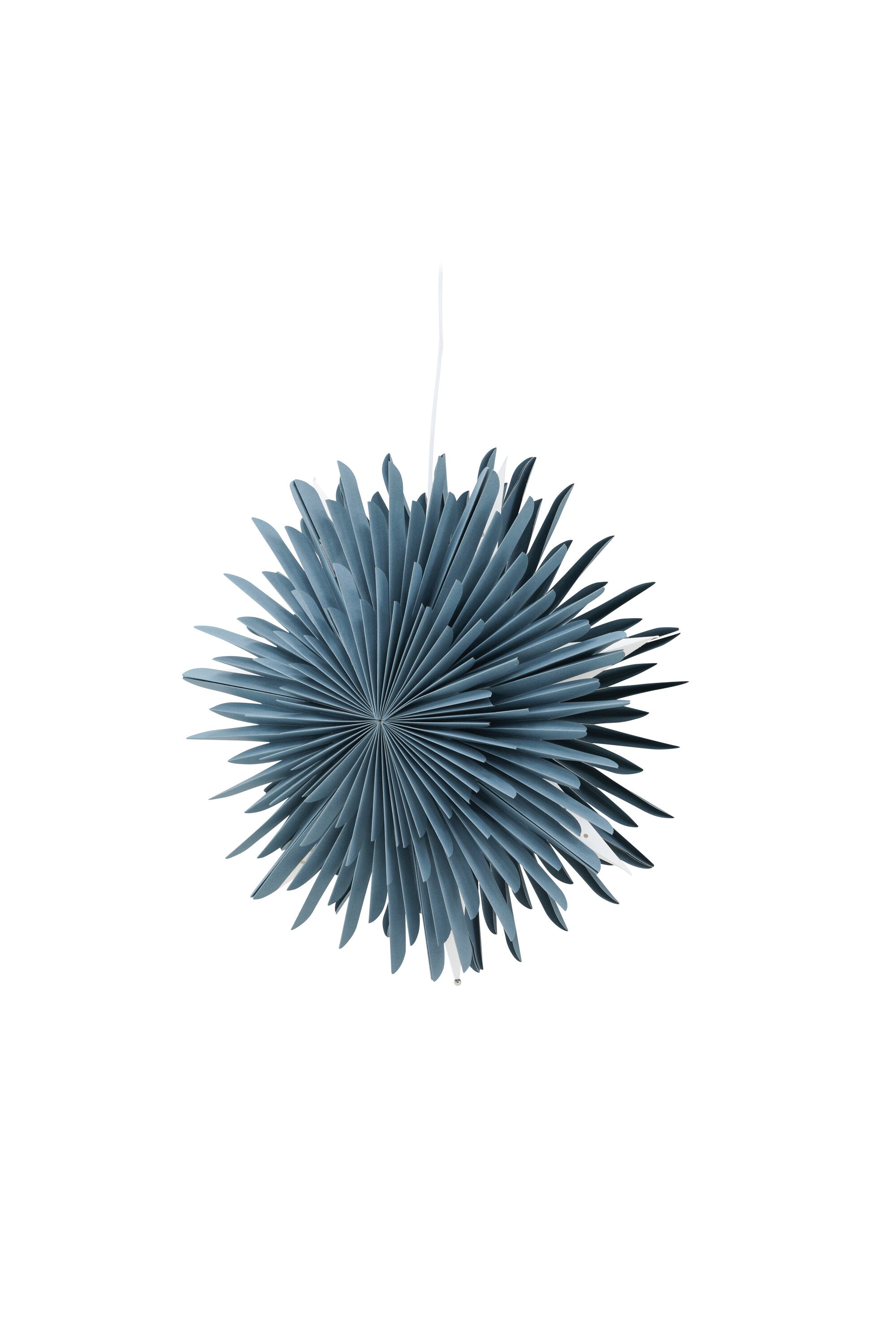 Siegel Pendelleuchte in Blau präsentiert im Onlineshop von KAQTU Design AG. Weihnachtszubehör ist von Venture Home