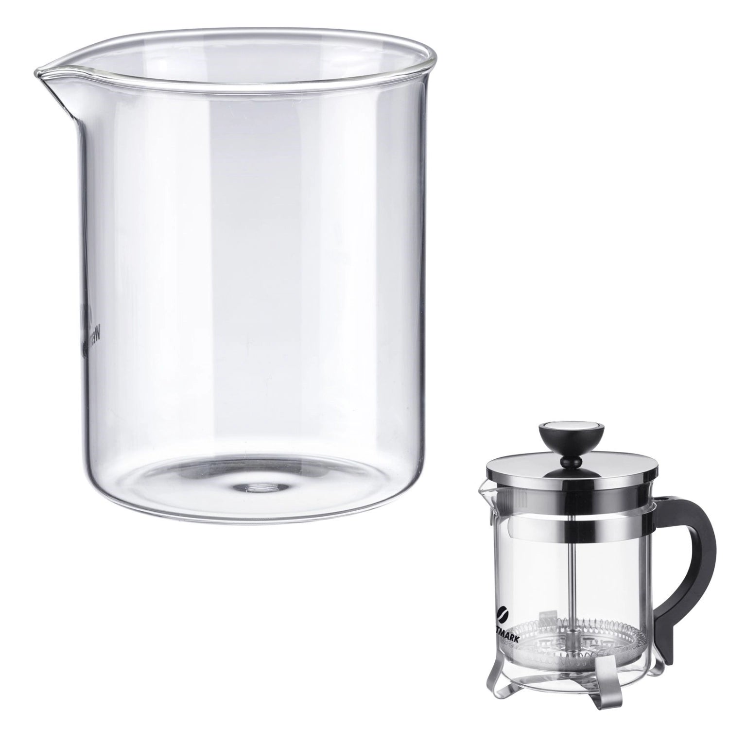 Ersatzglas für die Brasilia French Press von Westmark, 500ml, ideal für Kaffeeliebhaber, die Wert auf Qualität und Funktionalität legen.