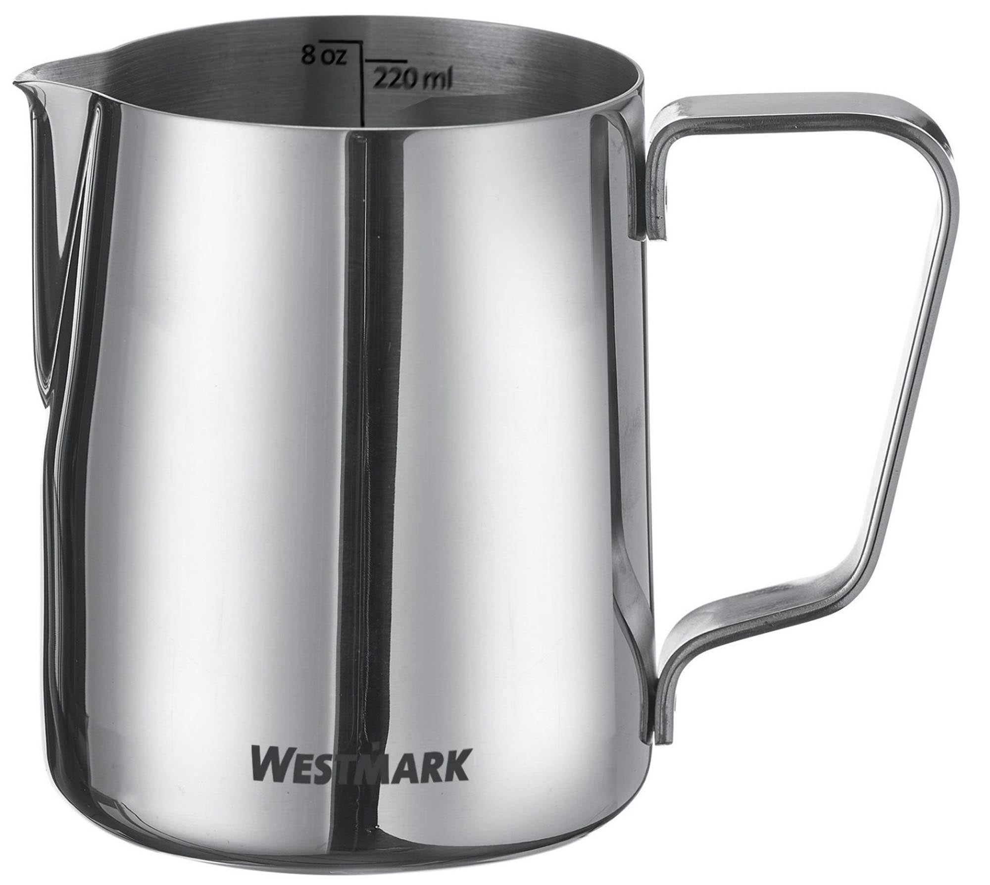 Milchkännchen Brasilia, 220 ml in Silber präsentiert im Onlineshop von KAQTU Design AG. Kanne ist von Westmark