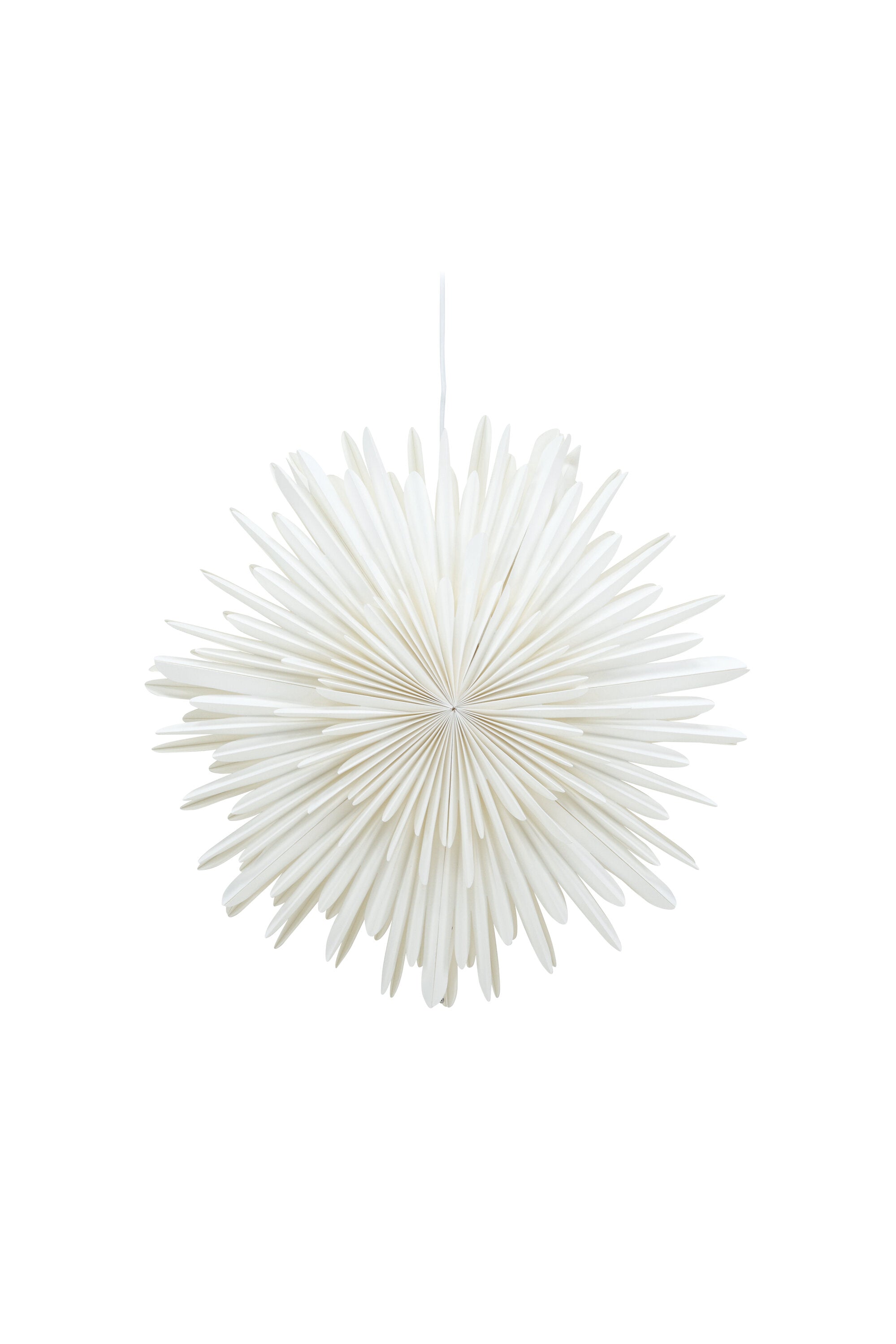 Siegel Pendelleuchte in Weiss präsentiert im Onlineshop von KAQTU Design AG. Weihnachtszubehör ist von Venture Home