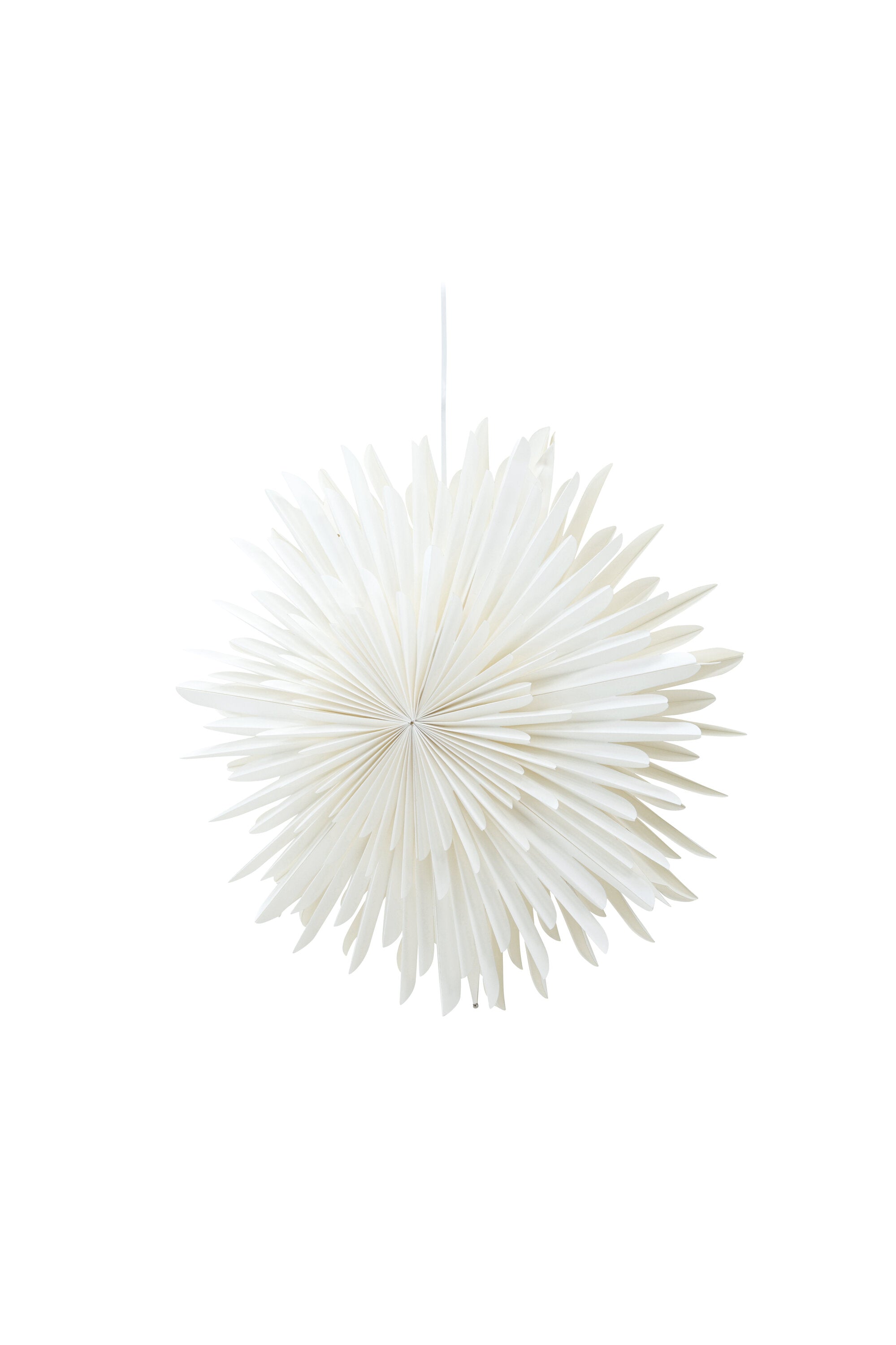 Siegel Pendelleuchte in Weiss präsentiert im Onlineshop von KAQTU Design AG. Weihnachtszubehör ist von Venture Home