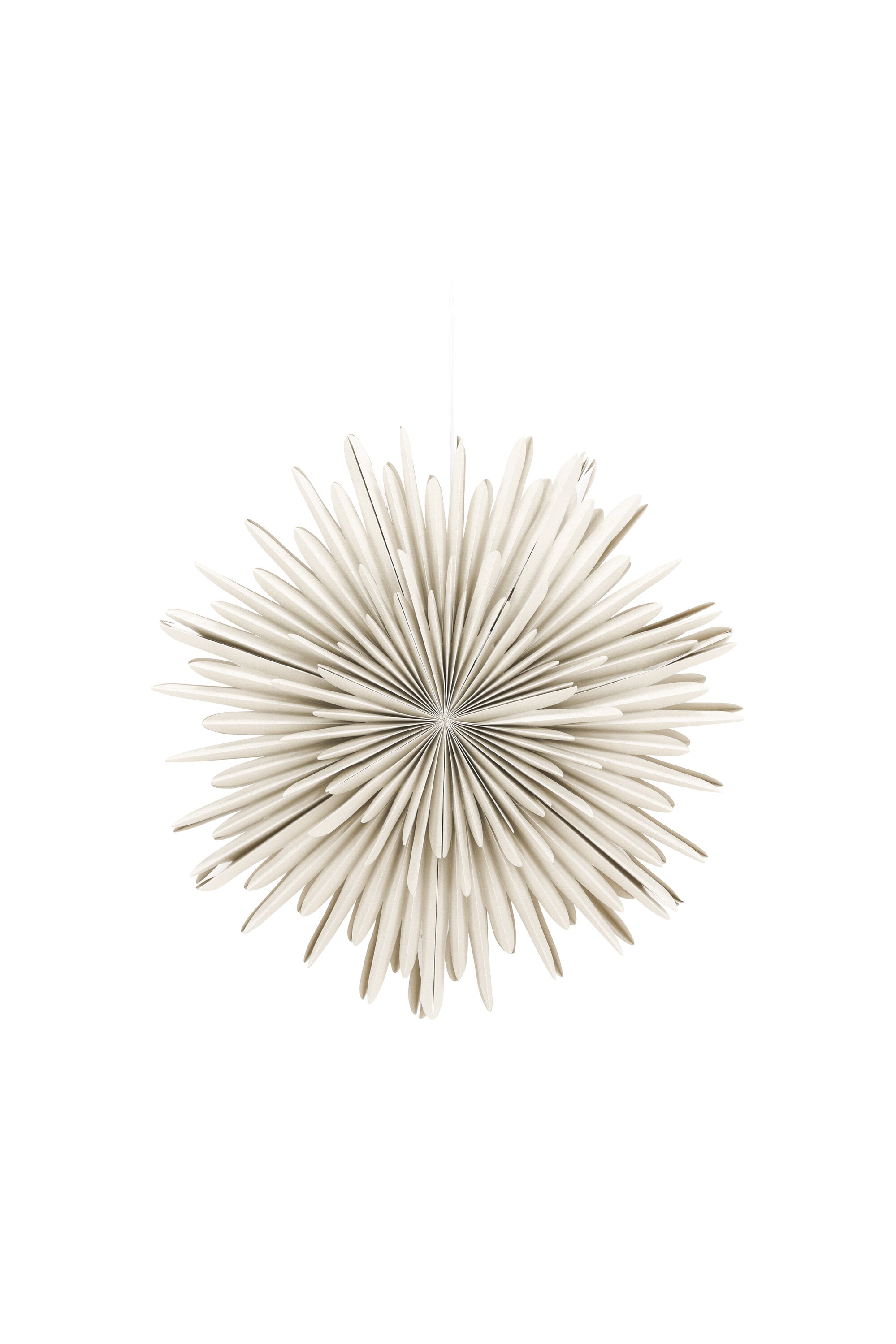 Siegel Pendelleuchte in Beige präsentiert im Onlineshop von KAQTU Design AG. Weihnachtszubehör ist von Venture Home