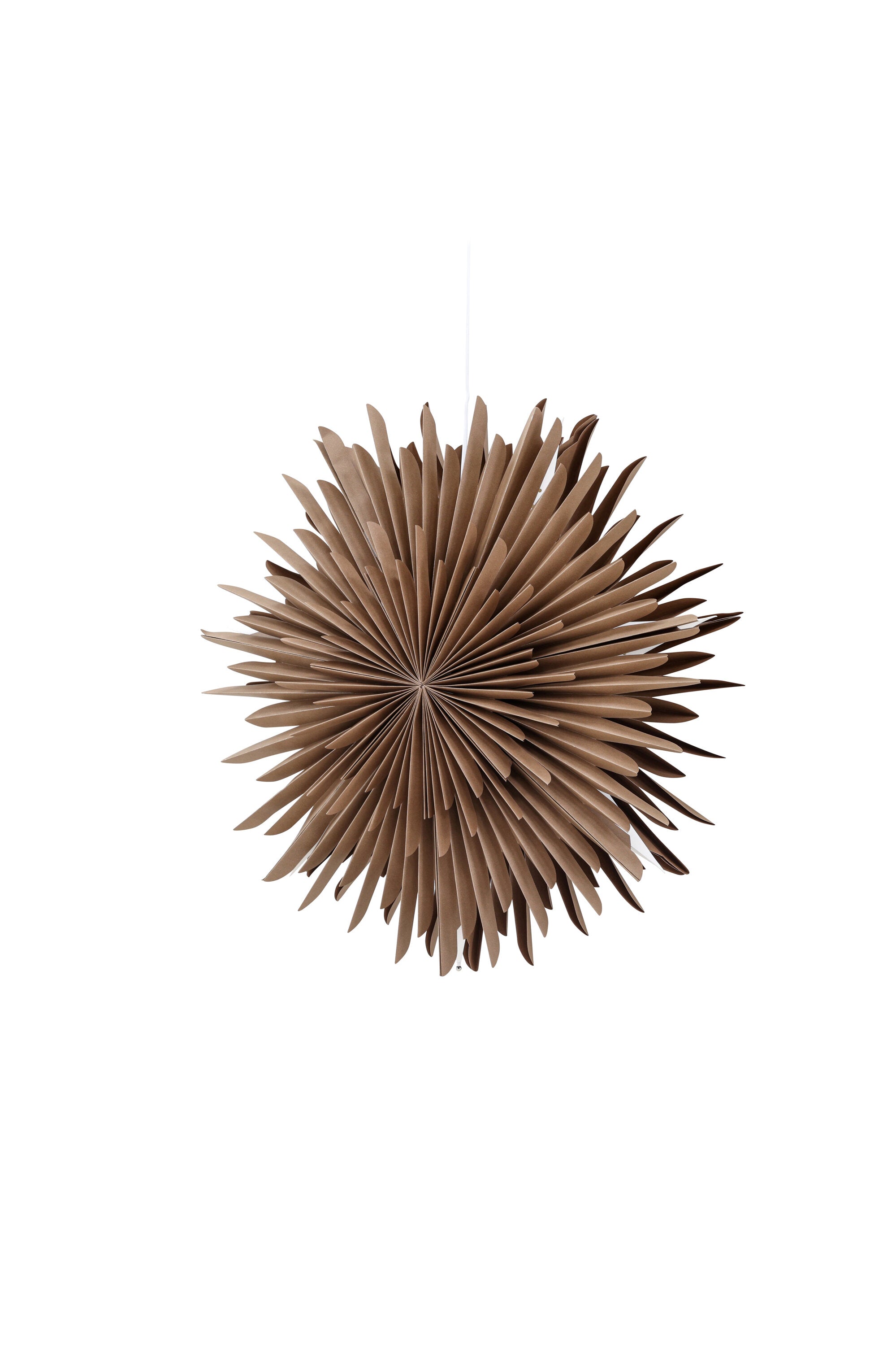 Siegel Pendelleuchte in Braun präsentiert im Onlineshop von KAQTU Design AG. Weihnachtszubehör ist von Venture Home
