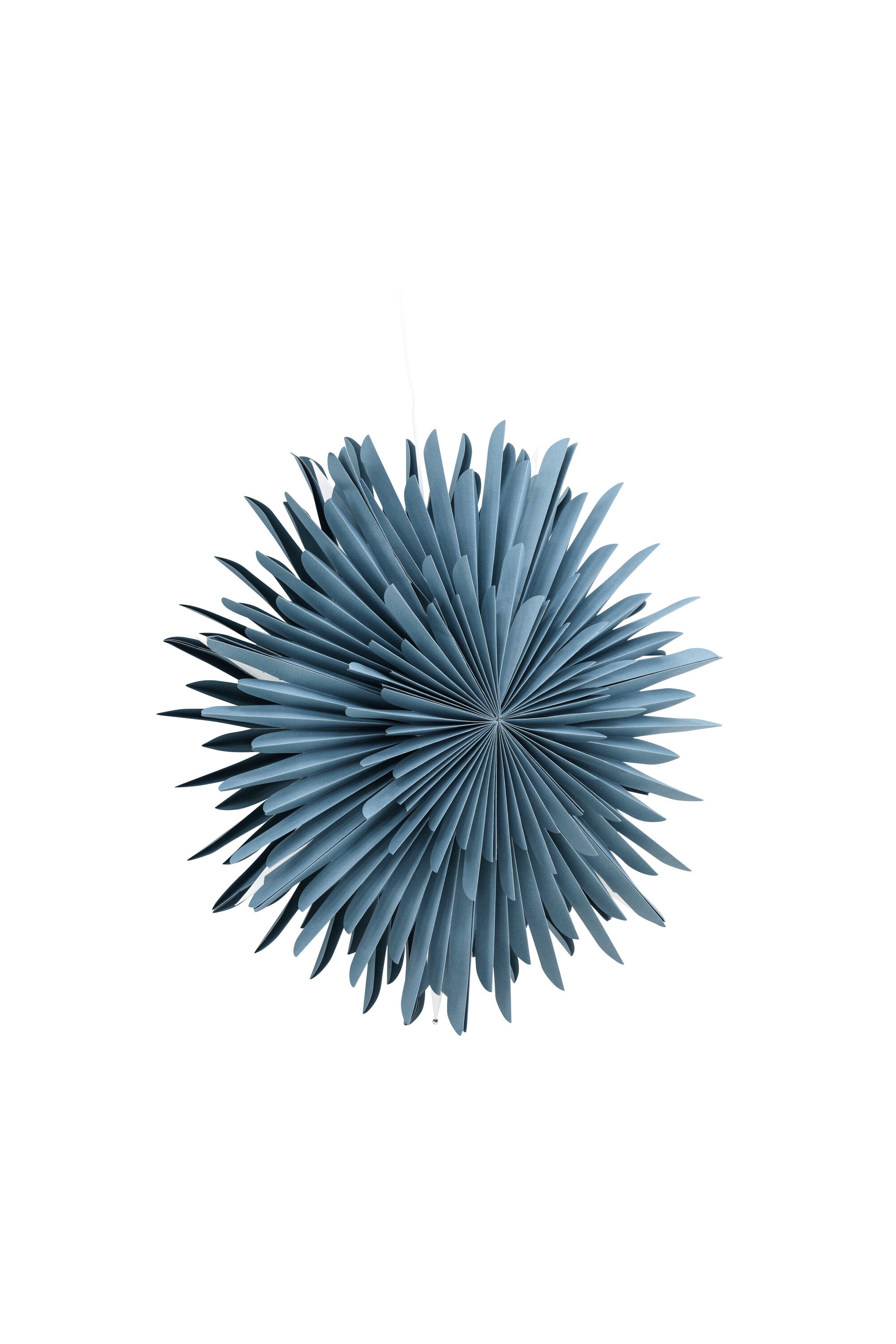 Siegel Pendelleuchte in Blau präsentiert im Onlineshop von KAQTU Design AG. Weihnachtszubehör ist von Venture Home