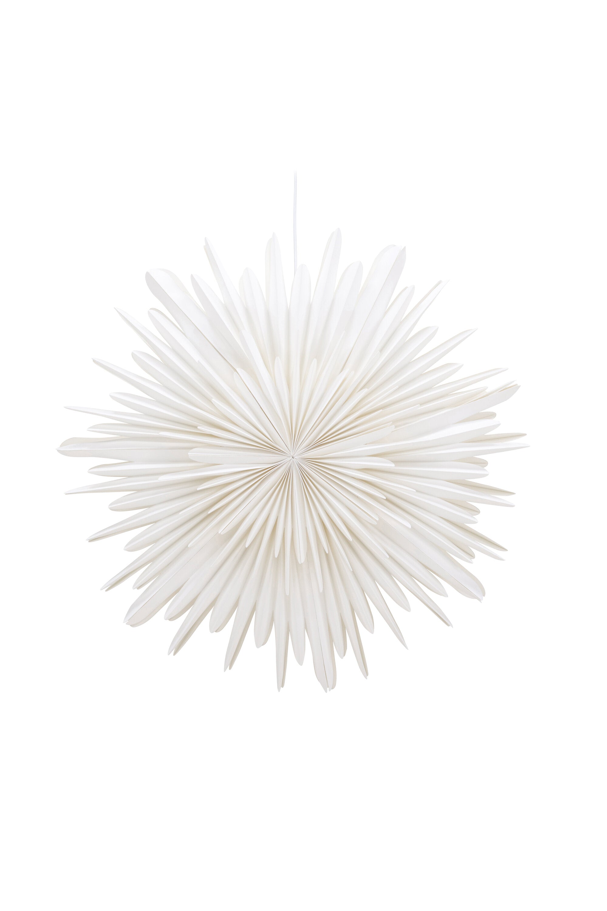Siegel Pendelleuchte in Weiss präsentiert im Onlineshop von KAQTU Design AG. Weihnachtszubehör ist von Venture Home