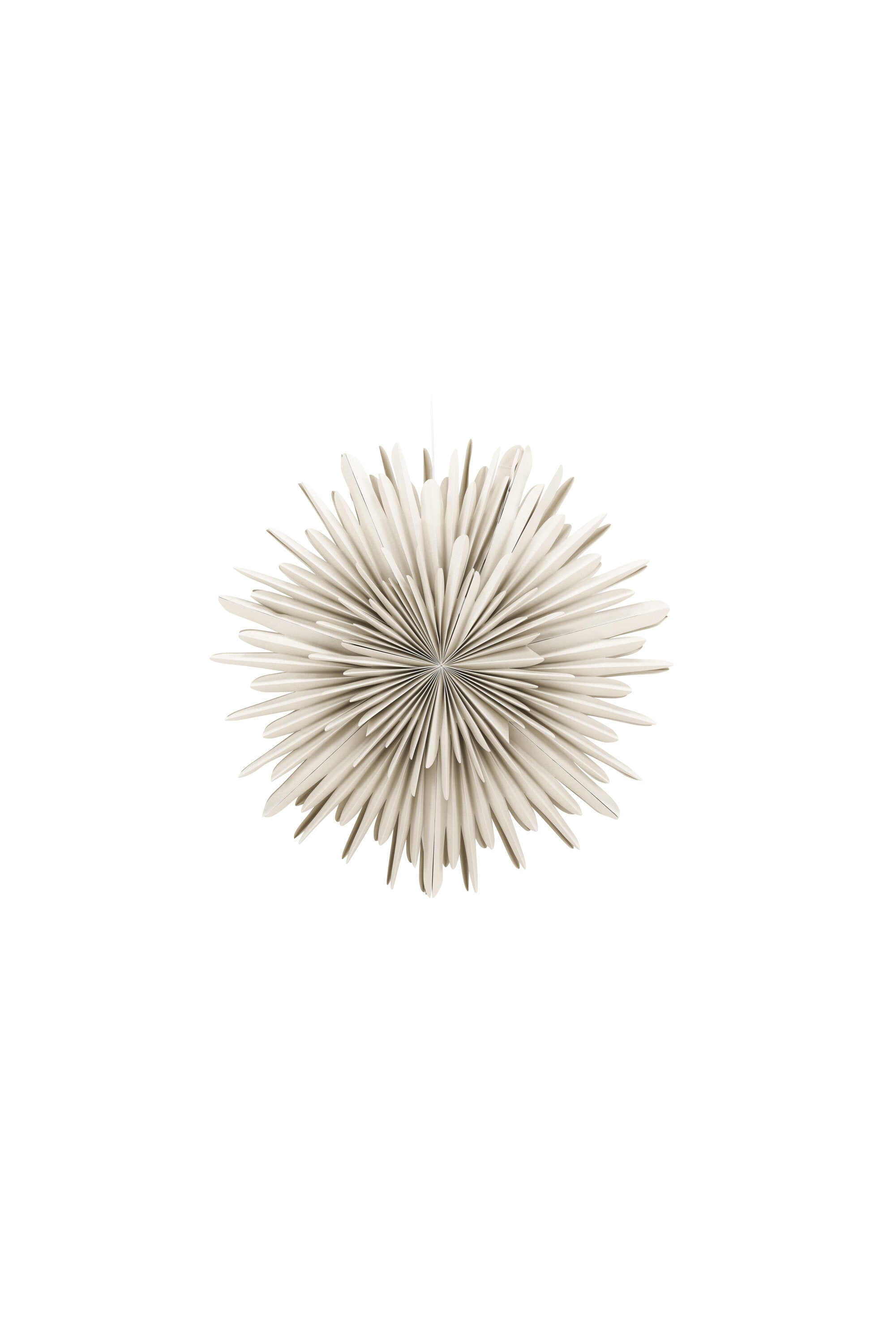Siegel Pendelleuchte in Beige präsentiert im Onlineshop von KAQTU Design AG. Weihnachtszubehör ist von Venture Home