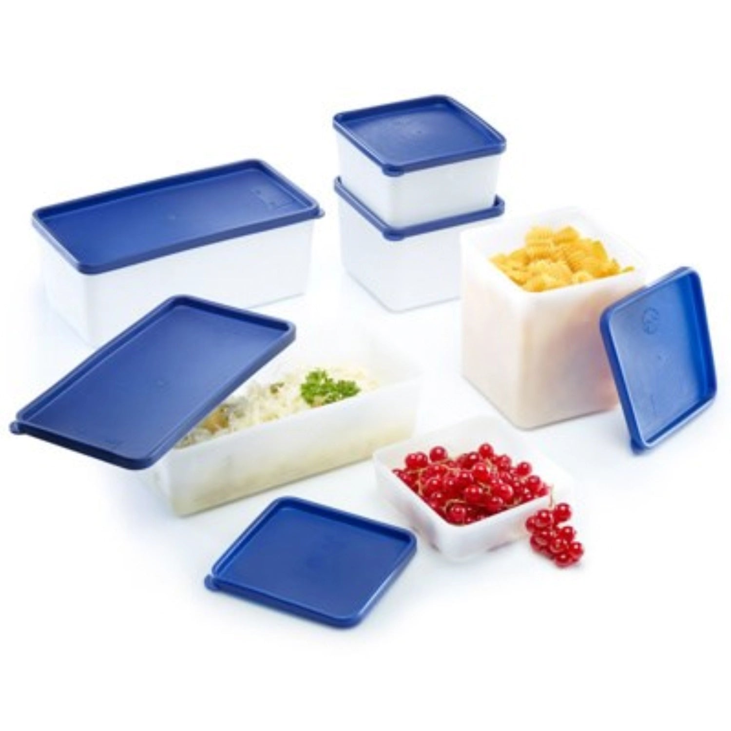 4er Set Gefrierdosen von Westmark, 0,5 l, perfekt zum Einfrieren und Lagern von Speisen, kompakt und vielseitig einsetzbar.