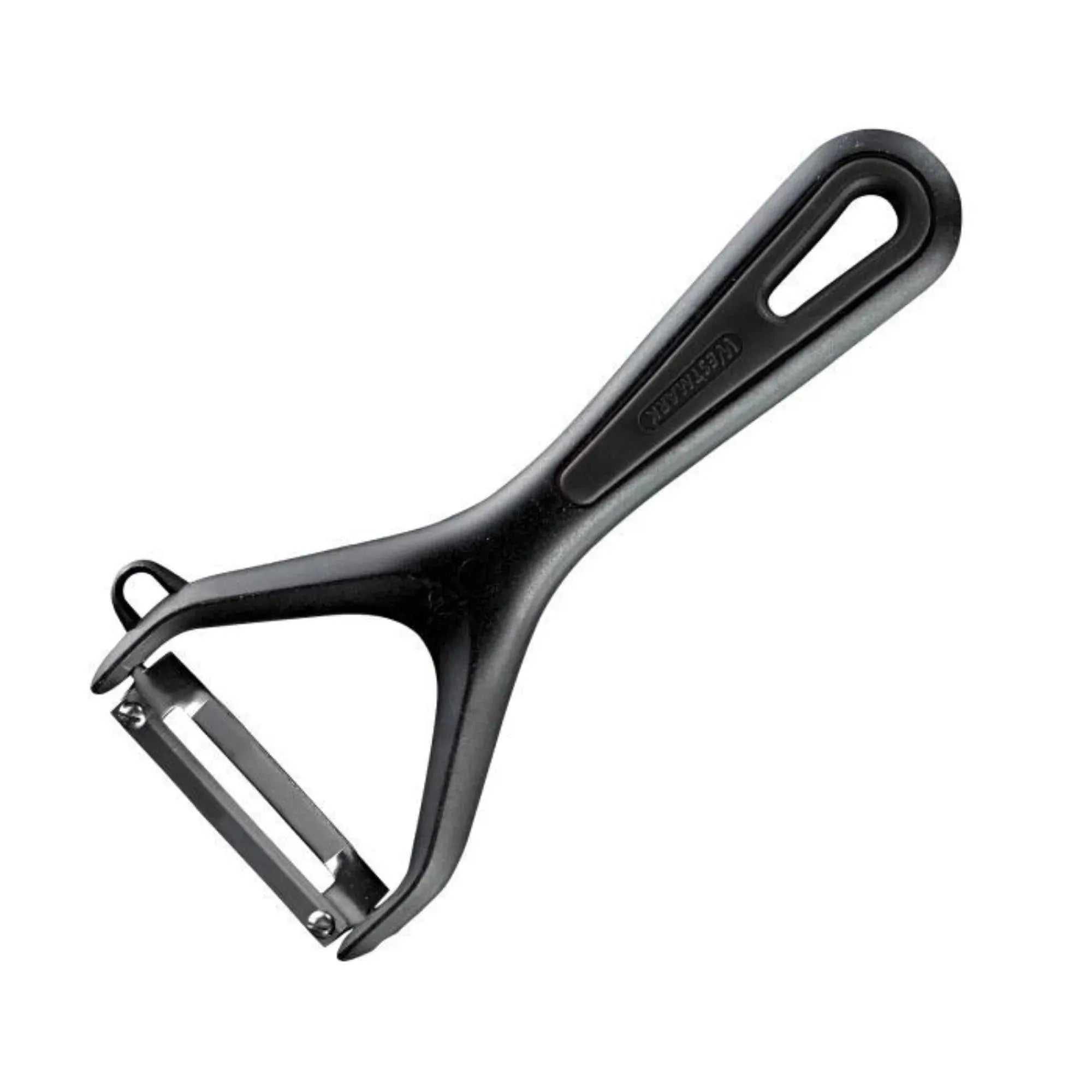Gemüse-, Spargelschäler Gentle, 15x6.9x1.8cm, sb in Silber präsentiert im Onlineshop von KAQTU Design AG. Küchenhelfer ist von Westmark