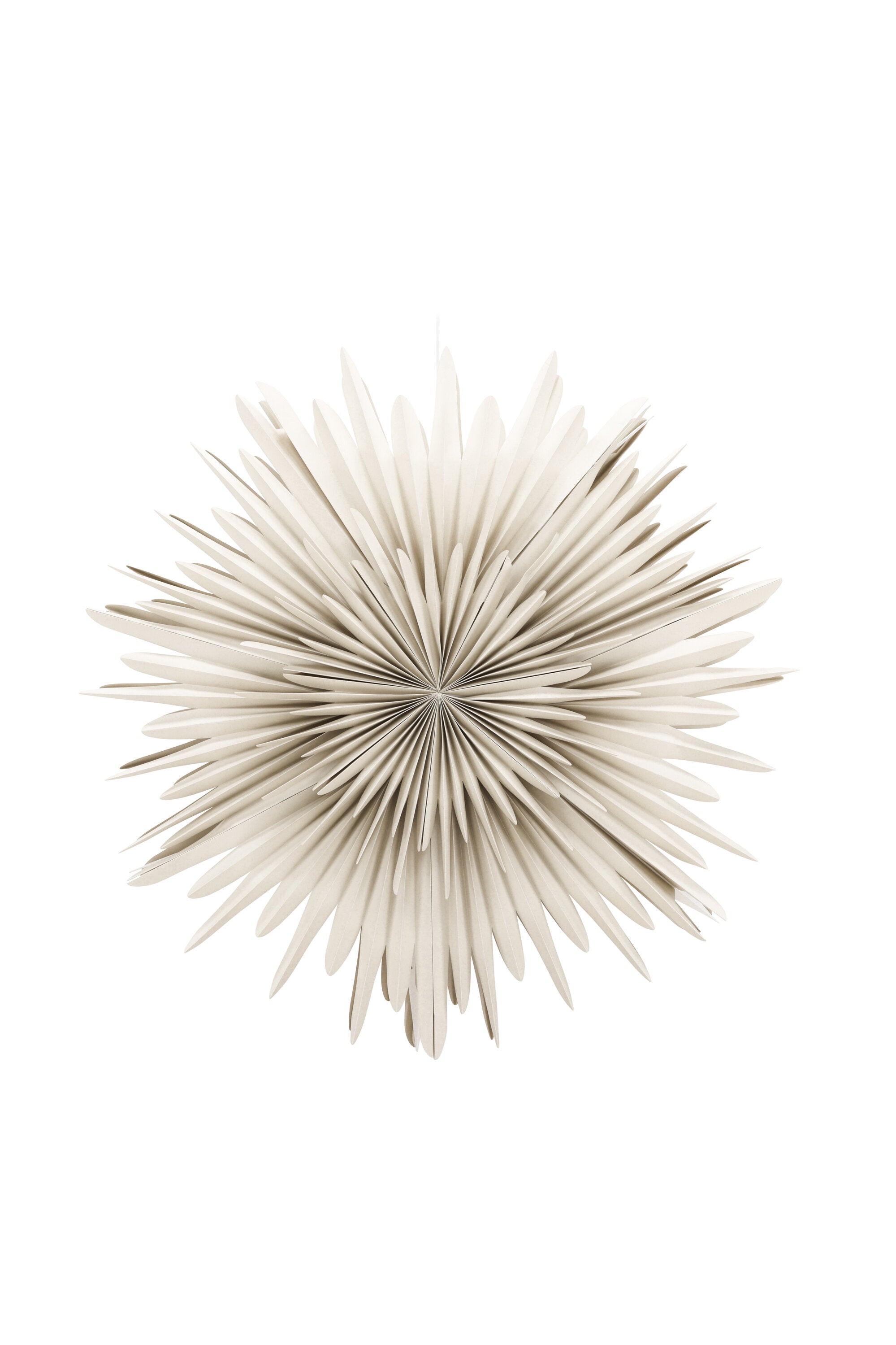 Siegel Pendelleuchte in Beige präsentiert im Onlineshop von KAQTU Design AG. Weihnachtszubehör ist von Venture Home