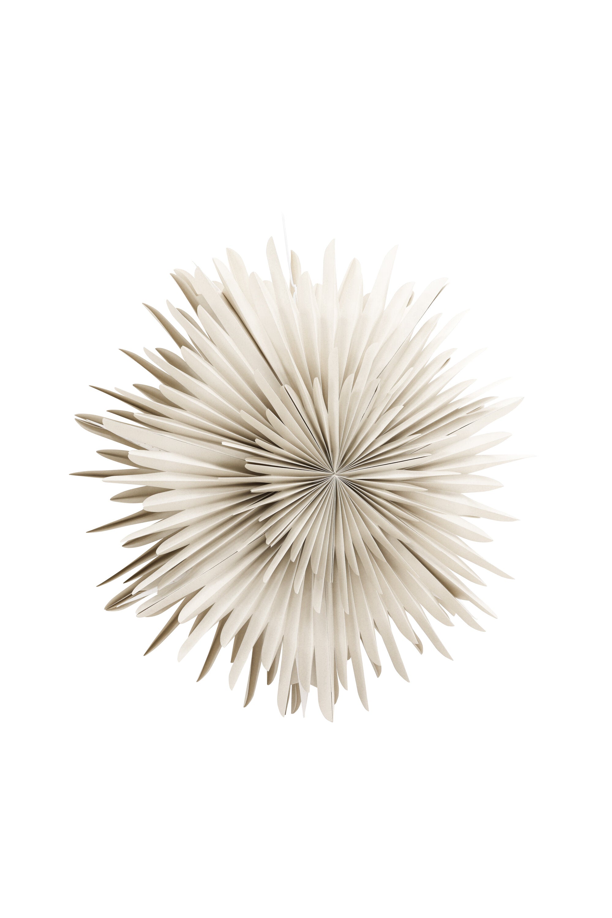 Siegel Pendelleuchte in Beige präsentiert im Onlineshop von KAQTU Design AG. Weihnachtszubehör ist von Venture Home