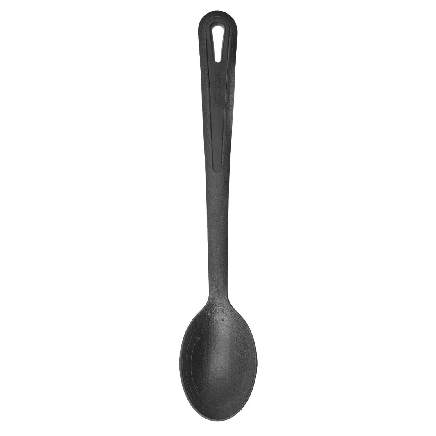 Gentle vegetable spoon with oval bowl