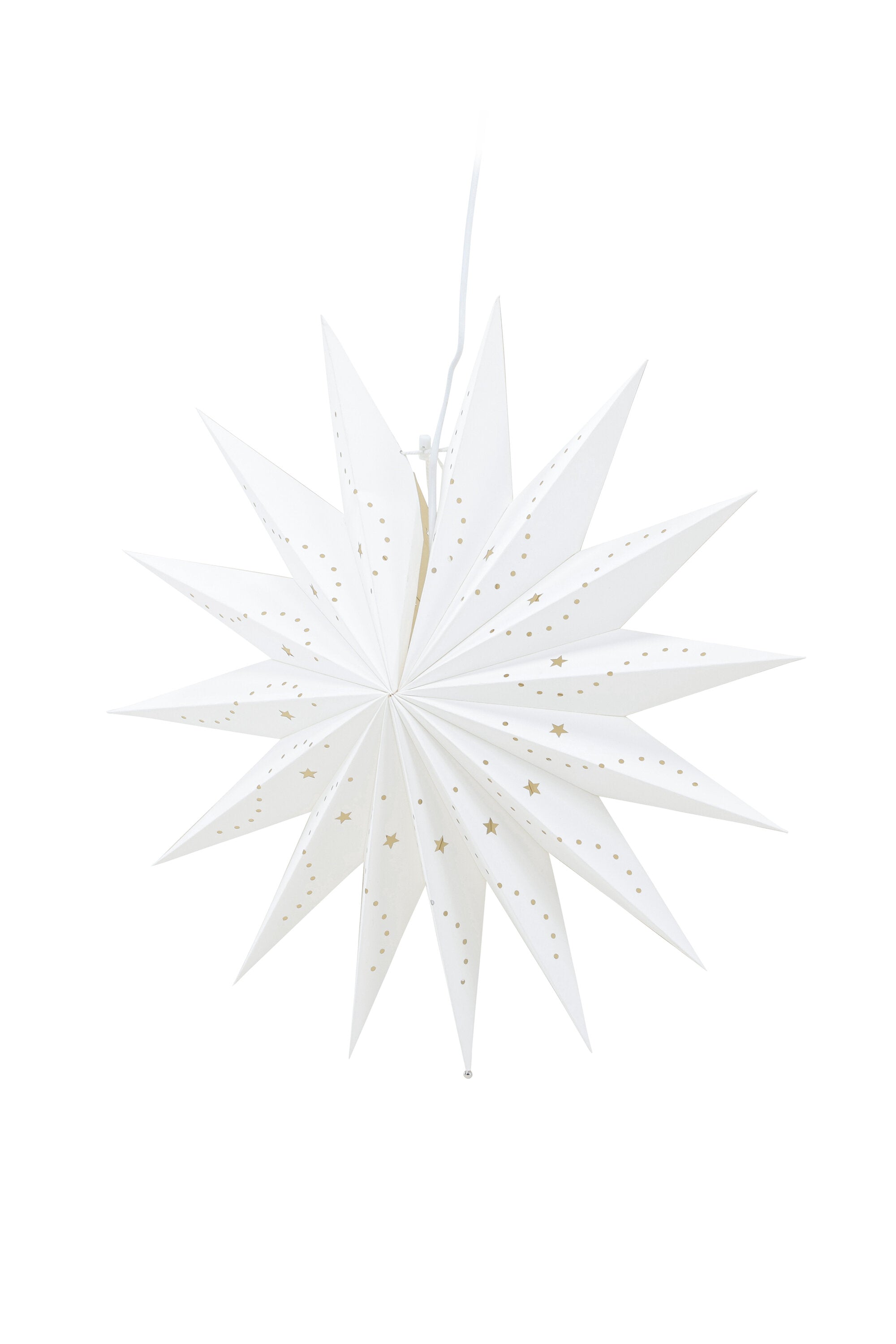 Lindvallen Pendelleuchte in Weiss präsentiert im Onlineshop von KAQTU Design AG. Weihnachtszubehör ist von Venture Home
