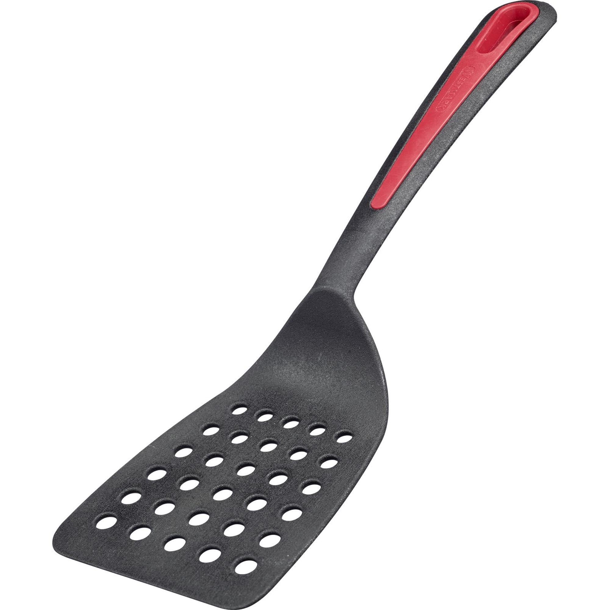 Pfannenwender Gallant Plus von Westmark: Grosse, gelochte Laffe, ideal für schonendes Wenden und Abtropfen von Speisen.