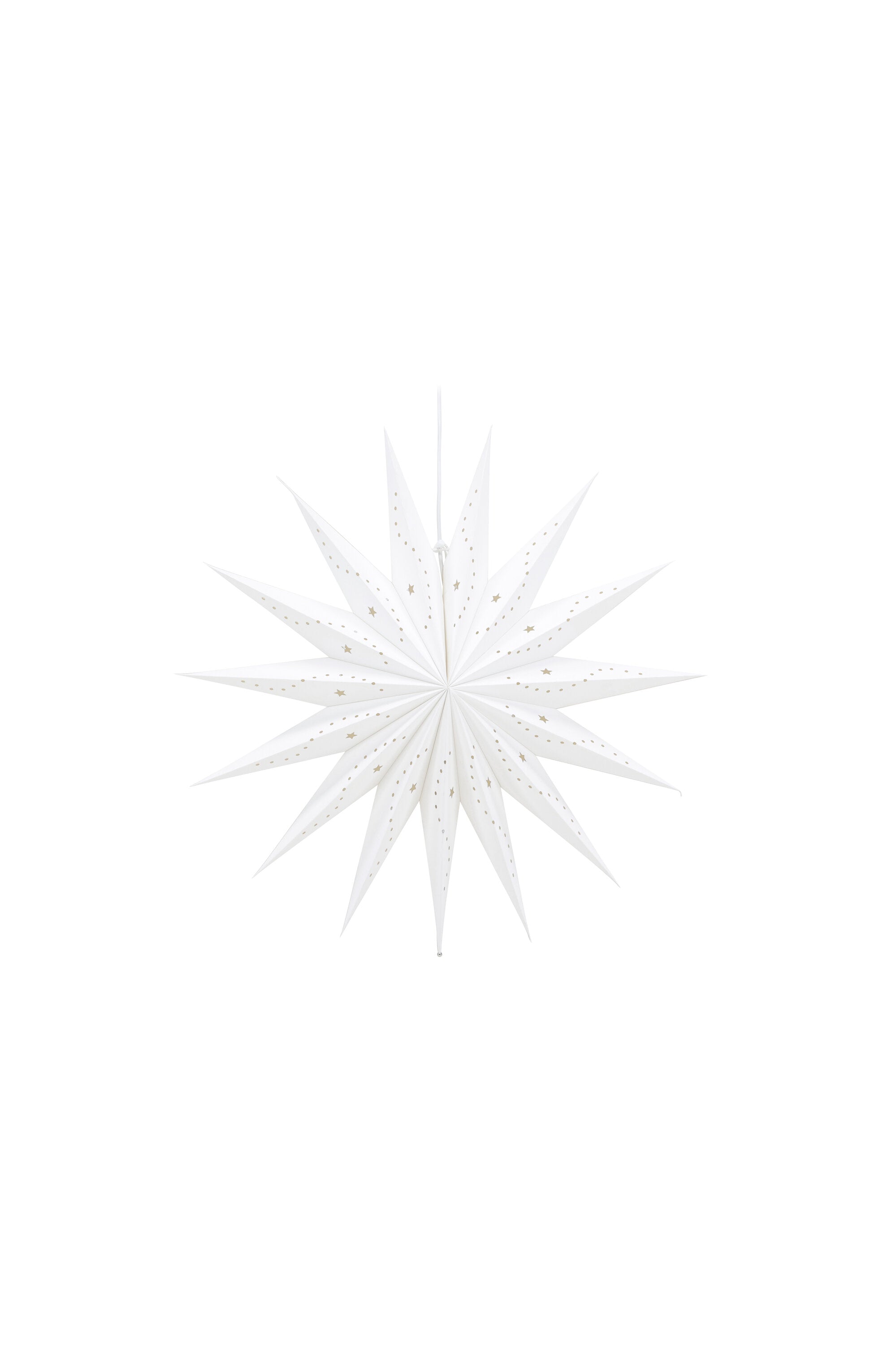 Lindvallen Pendelleuchte in Weiss präsentiert im Onlineshop von KAQTU Design AG. Weihnachtszubehör ist von Venture Home