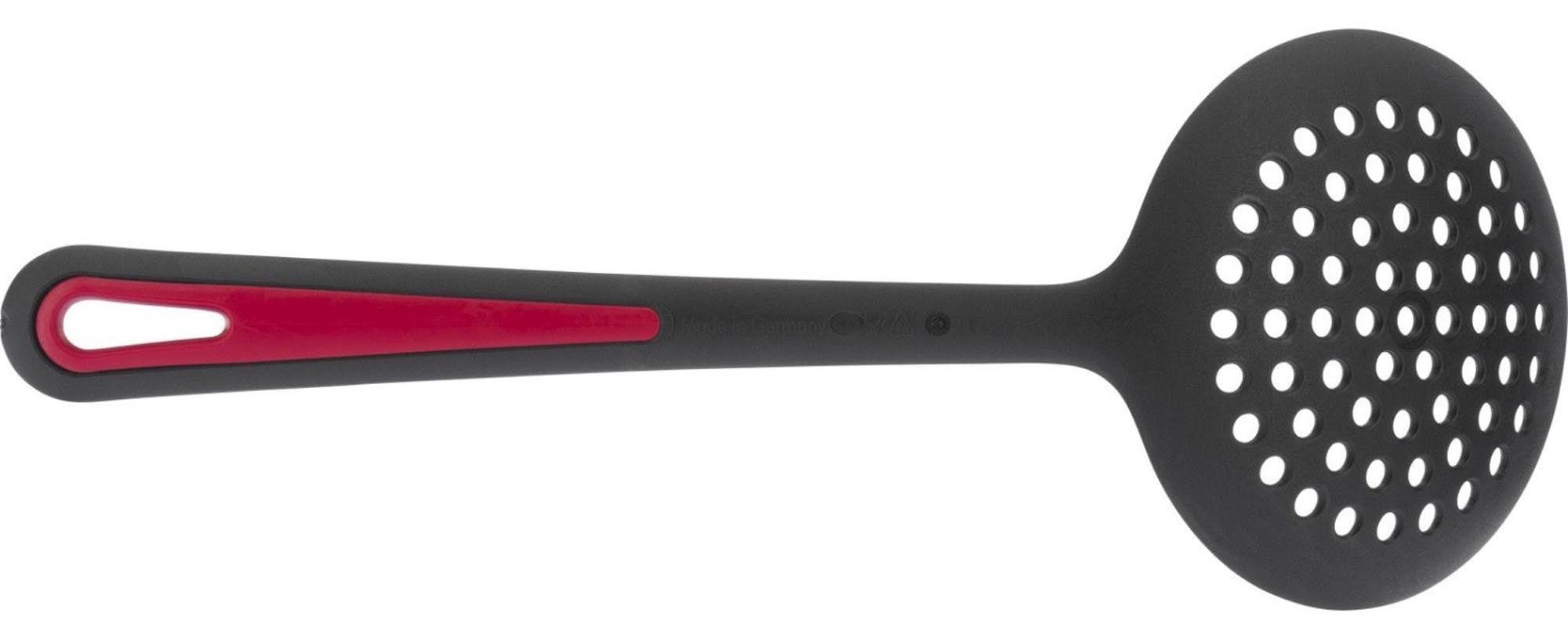 Entdecken Sie den hitzebeständigen Schaumlöffel Gallant Plus von Westmark. Ideal zum Abschöpfen von Schaum und Fett in Suppen und Saucen.
