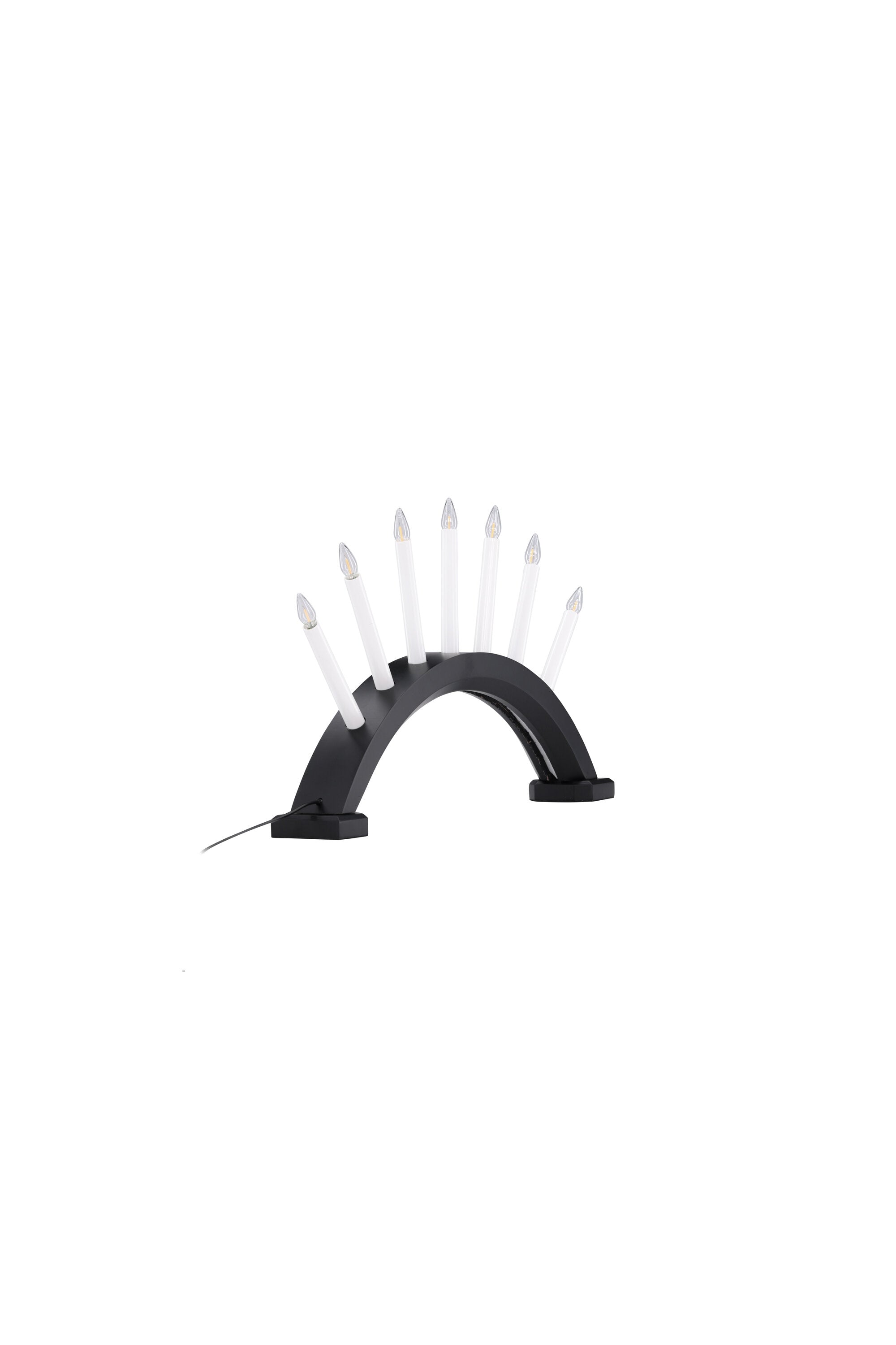 Kebnekaise Tischleuchte in Schwarz präsentiert im Onlineshop von KAQTU Design AG. Weihnachtszubehör ist von Venture Home