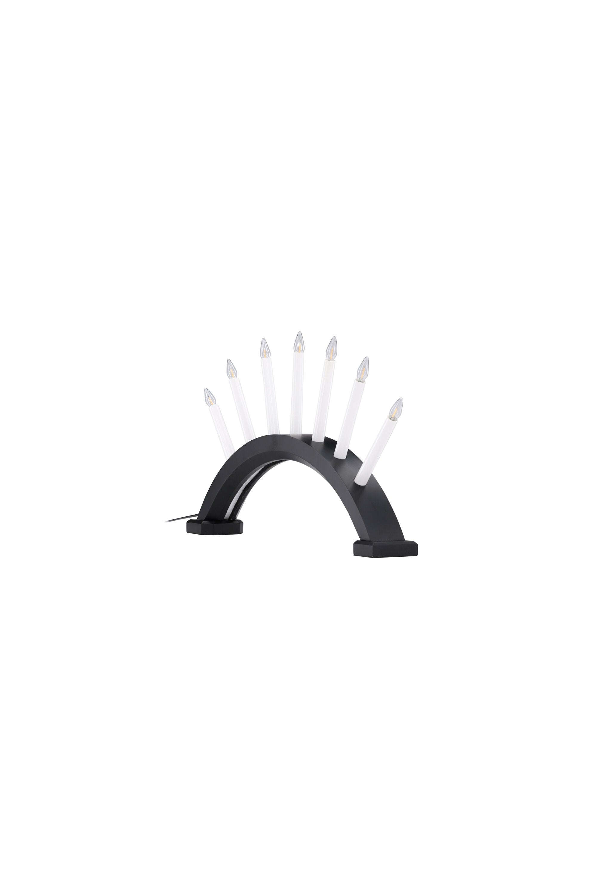 Kebnekaise Tischleuchte in Schwarz präsentiert im Onlineshop von KAQTU Design AG. Weihnachtszubehör ist von Venture Home