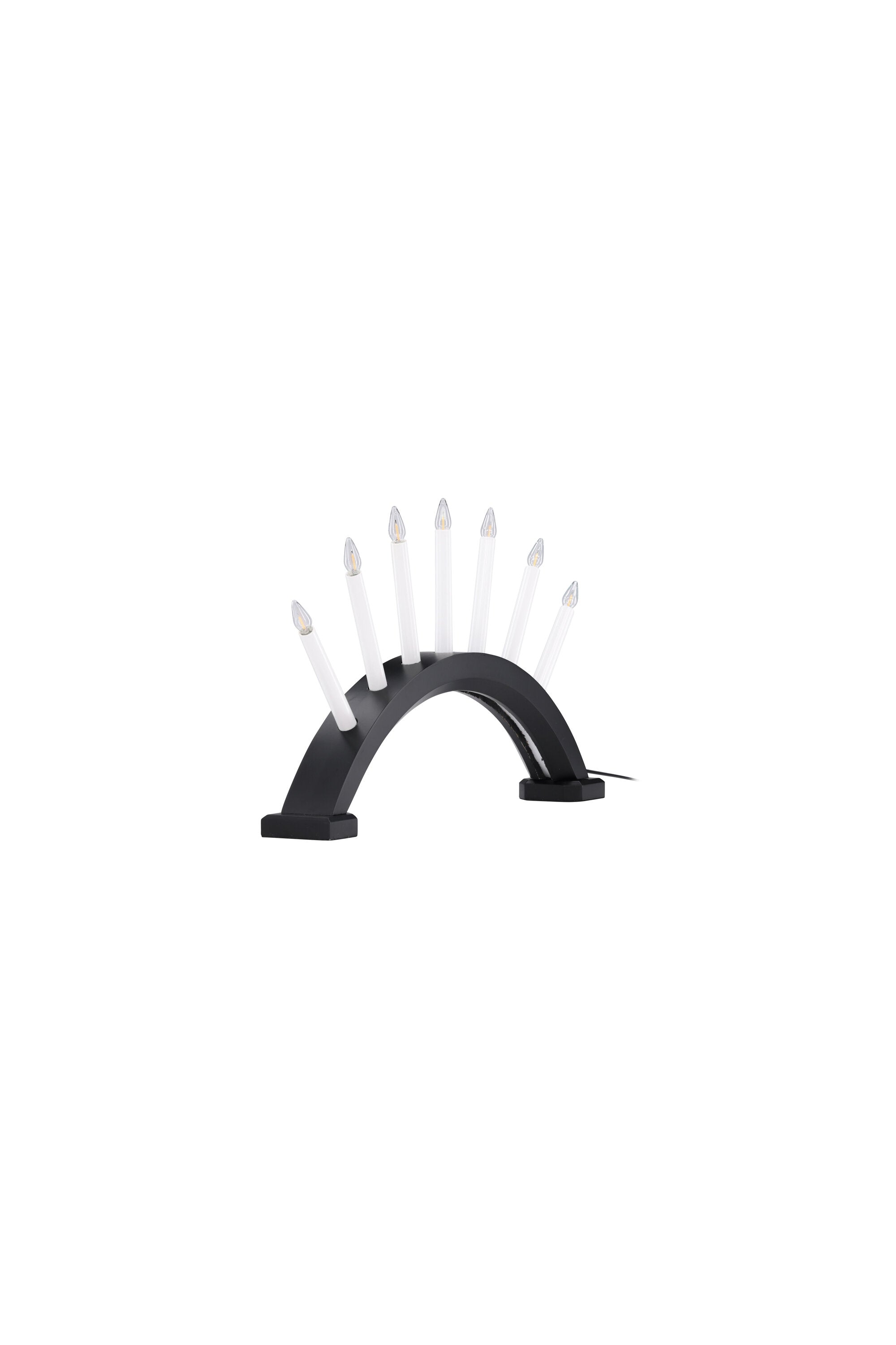 Kebnekaise Tischleuchte in Schwarz präsentiert im Onlineshop von KAQTU Design AG. Weihnachtszubehör ist von Venture Home