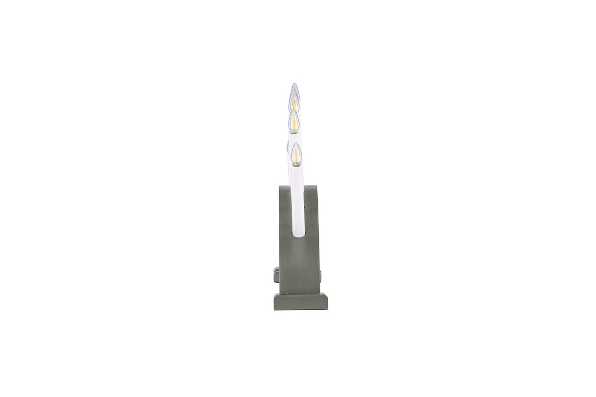 Kebnekaise Tischleuchte in Grün präsentiert im Onlineshop von KAQTU Design AG. Tischleuchte ist von Venture Home