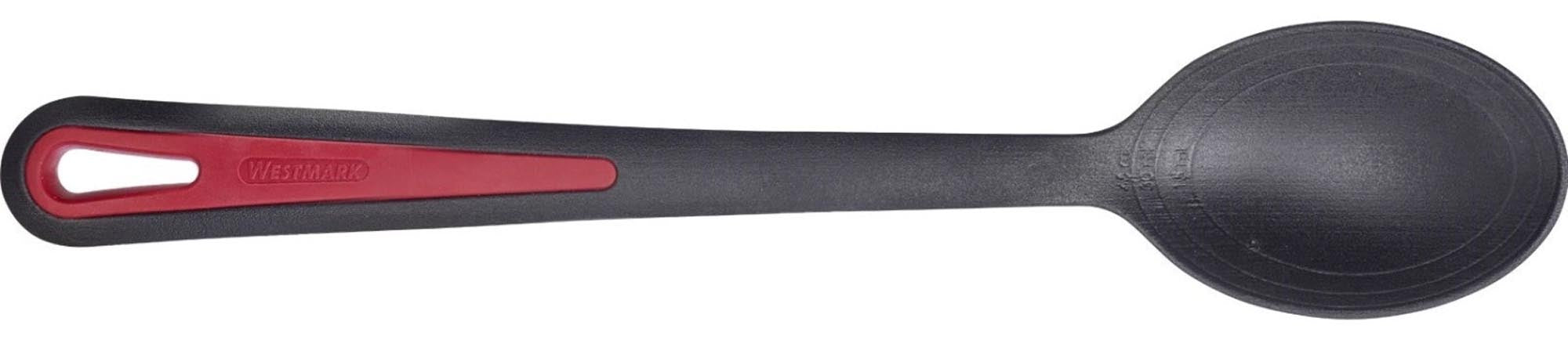 Brat- u. Gemüselöffel Gallant Plus mit ovaler Laffe in Rot präsentiert im Onlineshop von KAQTU Design AG. Kochbesteck ist von Westmark