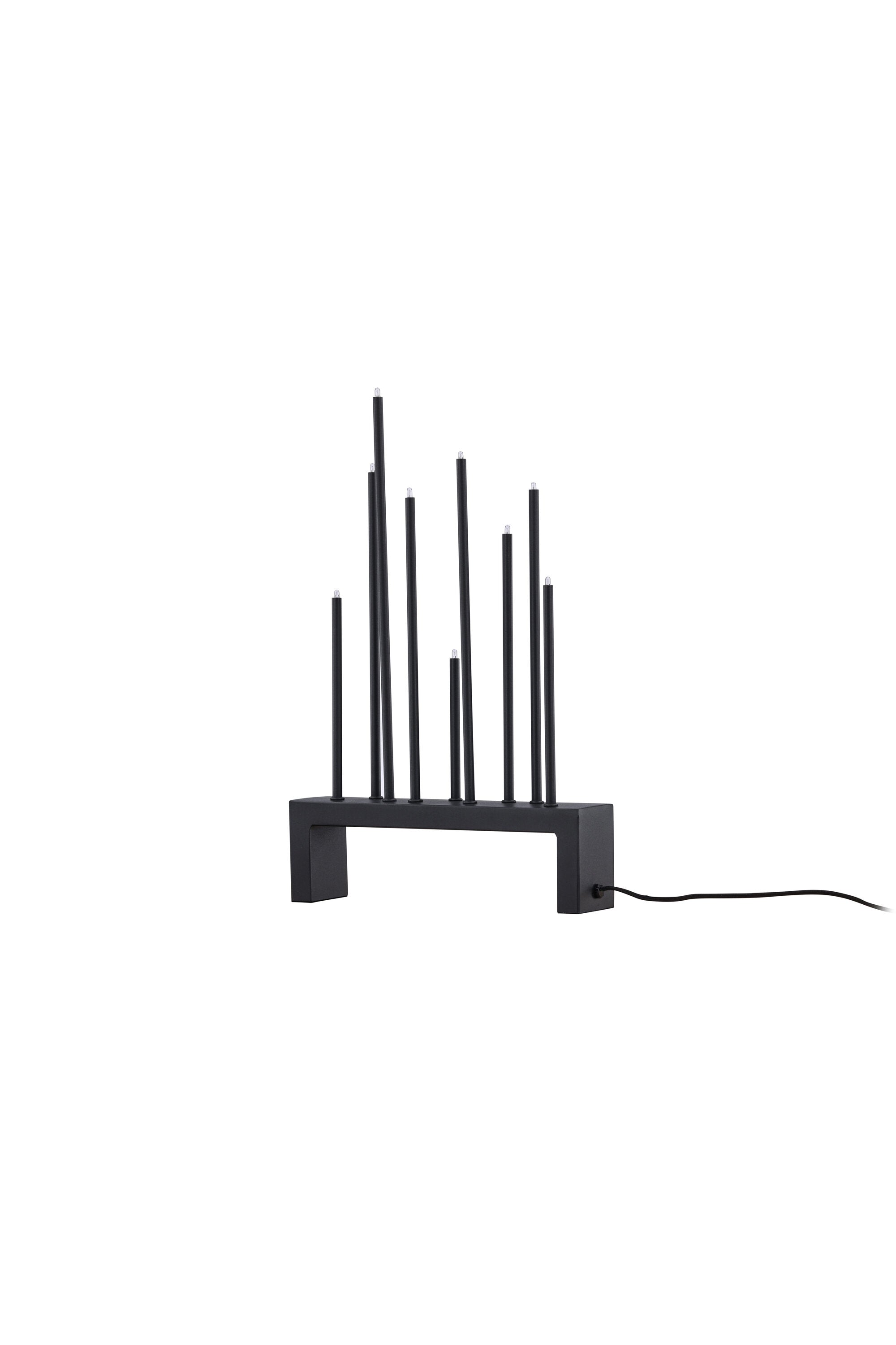 Vallåsen Tischlampe in Schwarz präsentiert im Onlineshop von KAQTU Design AG. Weihnachtszubehör ist von Venture Home