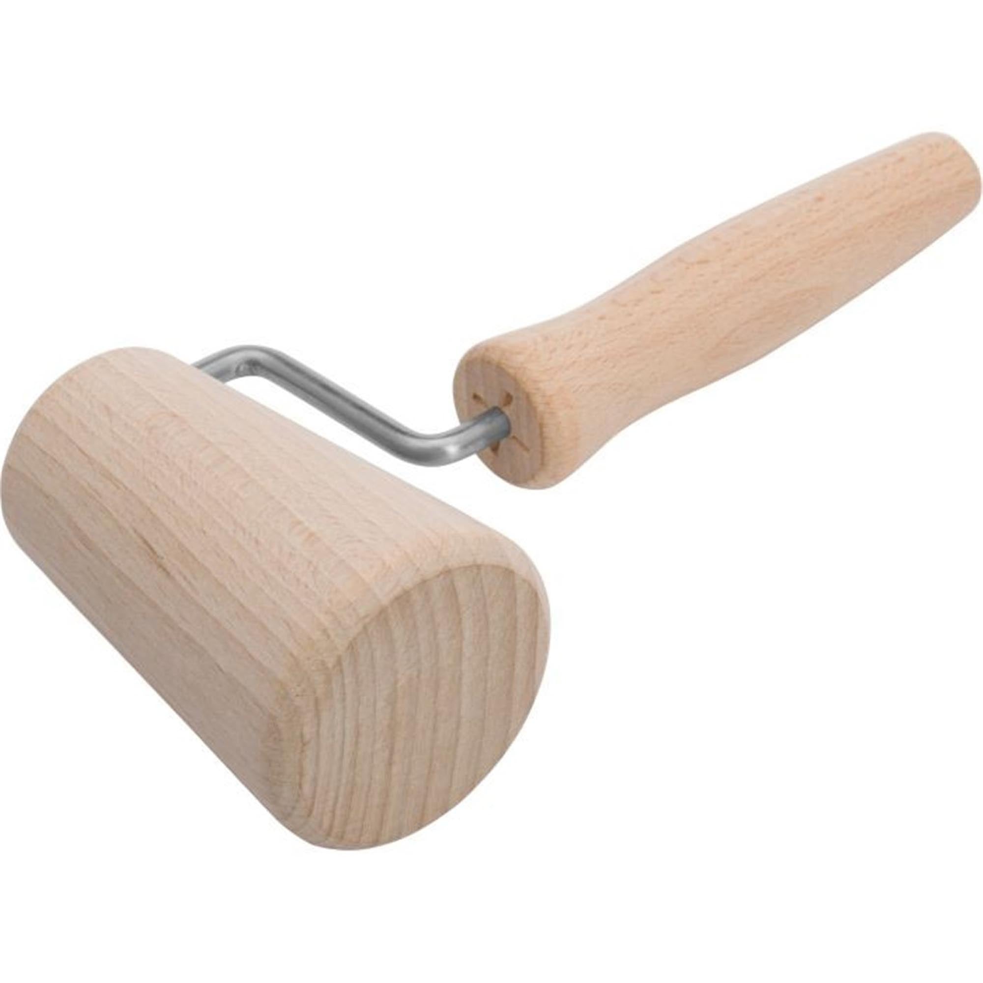 Konischer Backformroller aus Buchenholz von Westmark, ideal zum gleichmäßigen Ausrollen von Teig in Backformen.