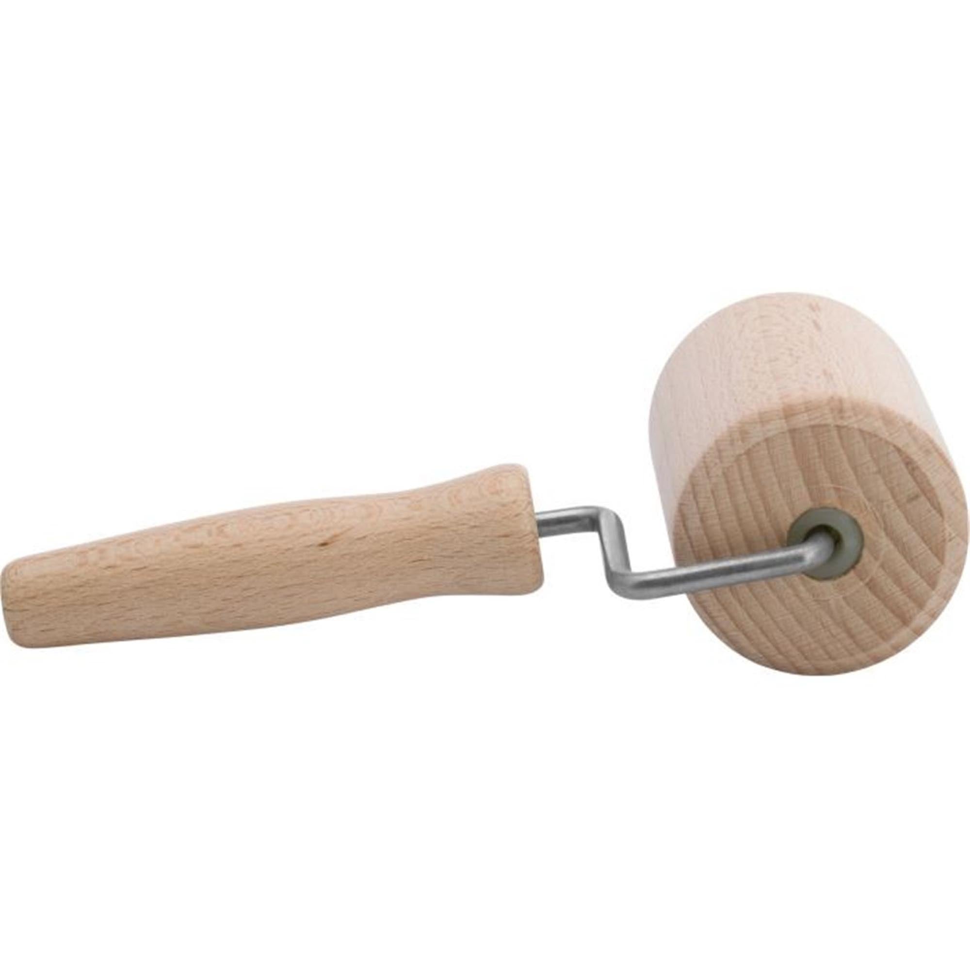 Praktischer Backblechroller aus Buchenholz von Westmark, ideal zum gleichmäßigen Ausrollen von Teig auf Backblechen.
