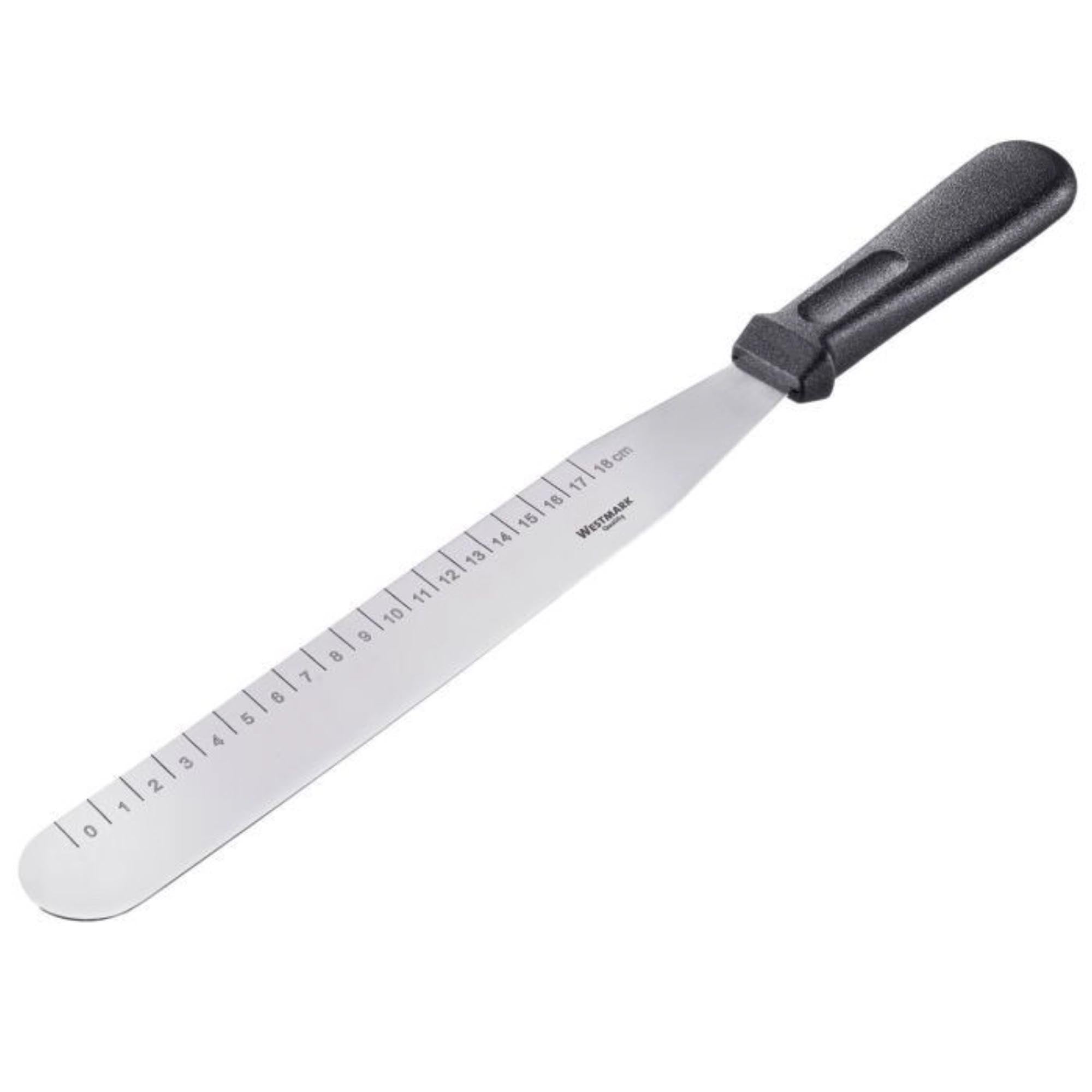 Entdecken Sie die Streichpalette von Westmark – das perfekte Küchenwerkzeug für Hobbybäcker und Profiköche. Ideal zum Verteilen von Teigen, Cremes und Glasuren. Robuste Edelstahlklinge, ergonomischer Griff und flexible Kante für müheloses Arbeiten. Leicht zu reinigen und vielseitig einsetzbar – ein Must-Have für jede Küche!