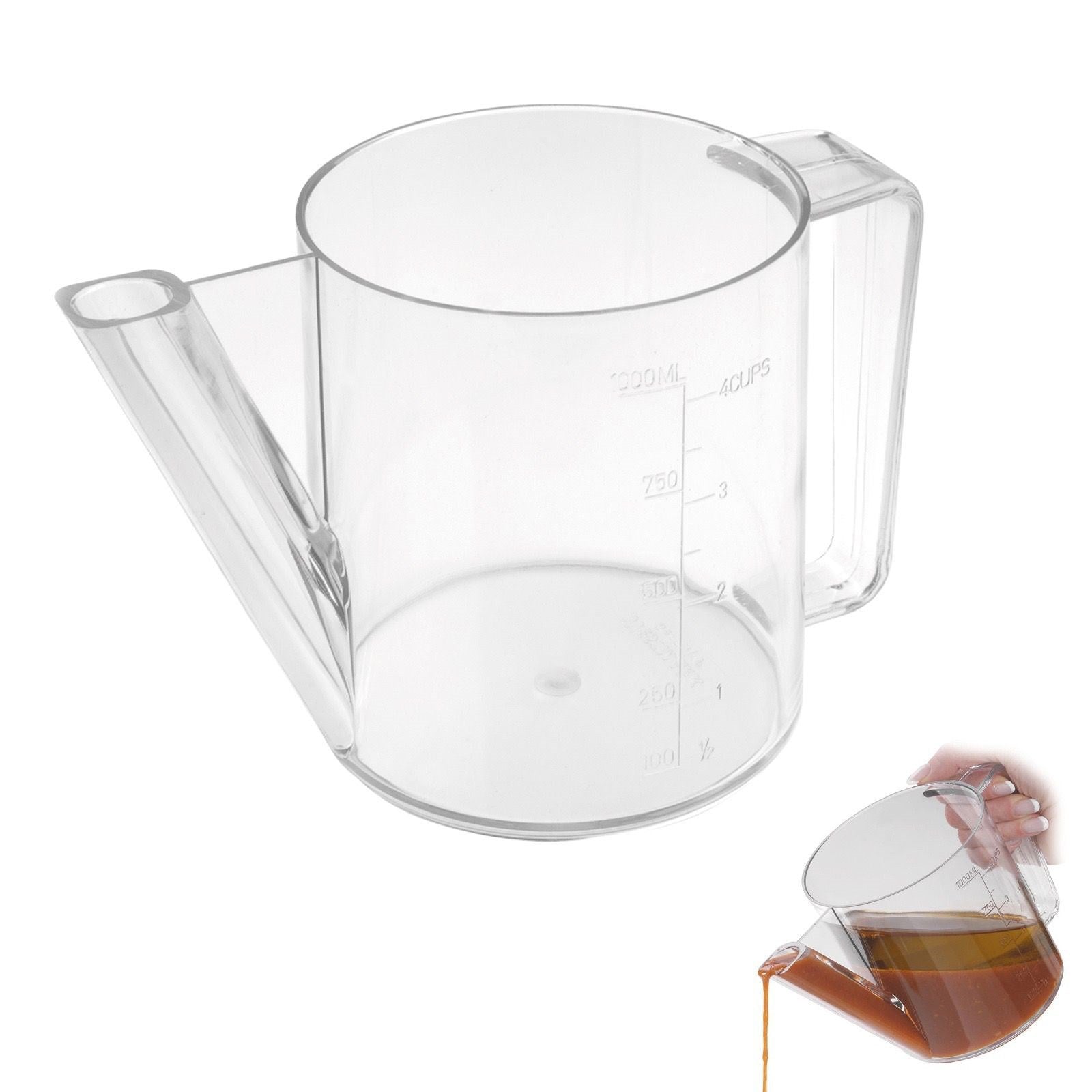 Fett-Trenn-Kanne von Westmark, 1 l, perfekt zum Trennen von Fett, langlebig, funktional und ein praktisches Küchenwerkzeug.