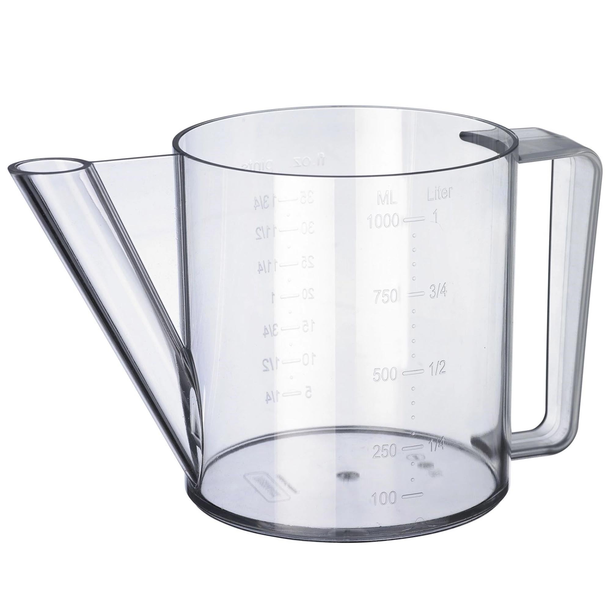 Fett-Trenn-Kanne, 1 l in Transparent präsentiert im Onlineshop von KAQTU Design AG. Küchenhelfer ist von Westmark