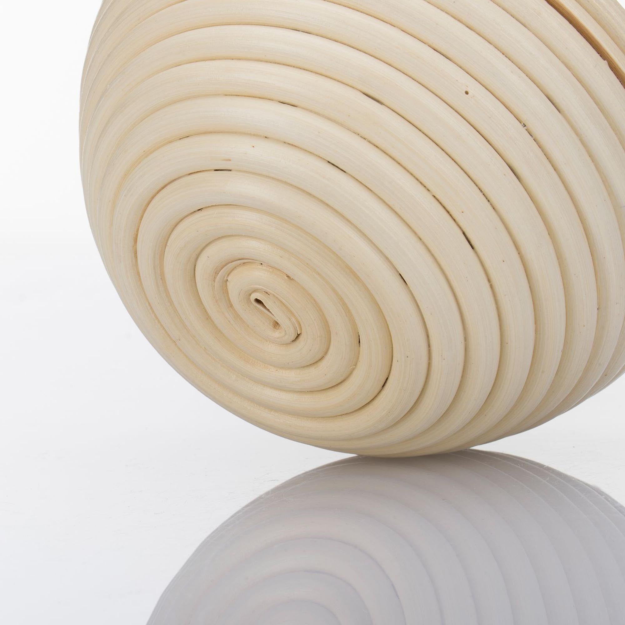 Rundes Gärkörbchen-Set mit Stoffbezug, ideal für Brotbacken. Maße: 20,5 x 8,1 cm. Perfekt für gleichmäßiges Gären.