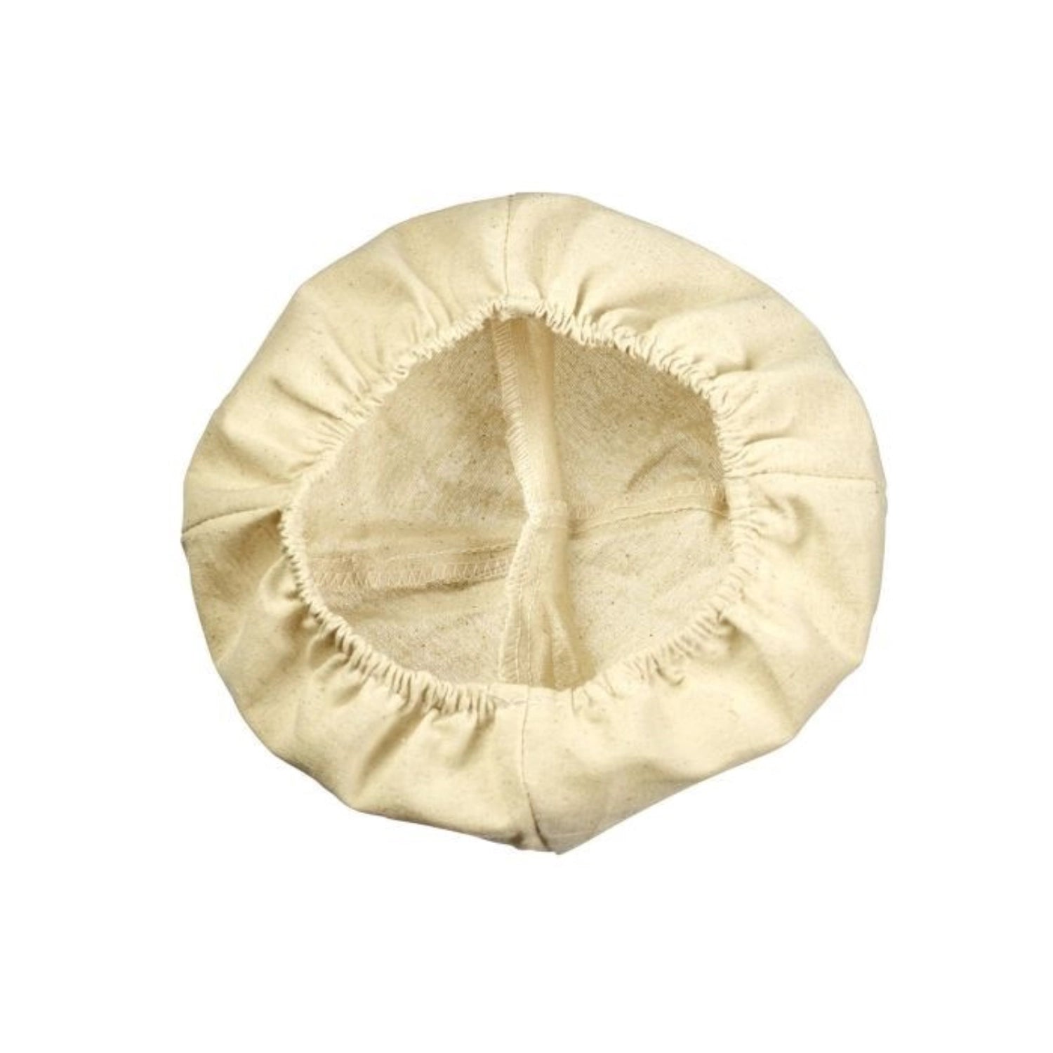 Beige, runder Bezug für kleine Körbchen von Westmark, perfekt für eine ansprechende Tischdekoration und vielseitige Küchenanwendungen.