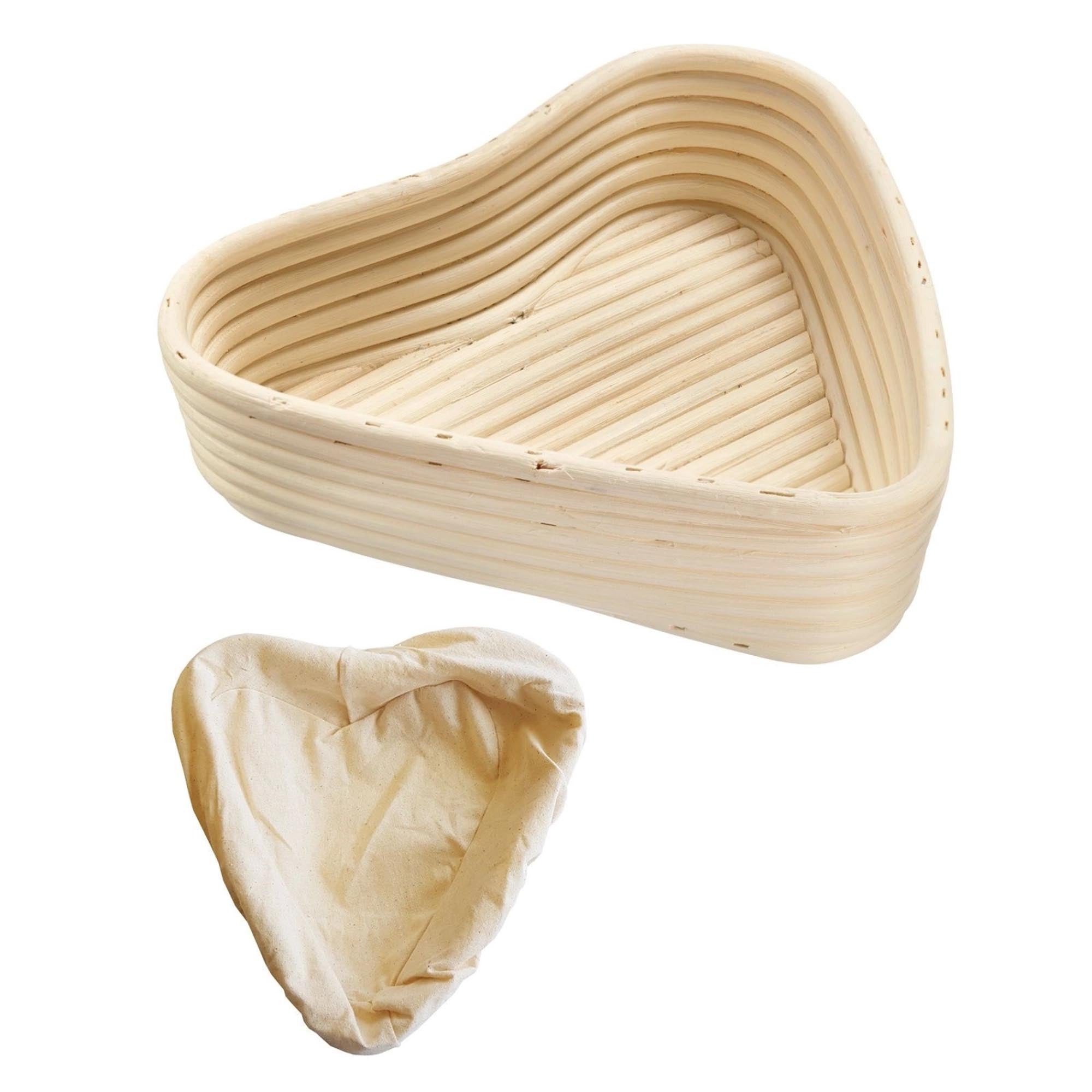 Entdecken Sie das Gärkörbchen Herzform von Westmark (22 x 23,5 x 6,5 cm) – ideal für Hobbybäcker! Hochwertiges Peddigrohr, einfacher Kunststoffbezug, perfekte Gärung für Brot und süße Leckereien.