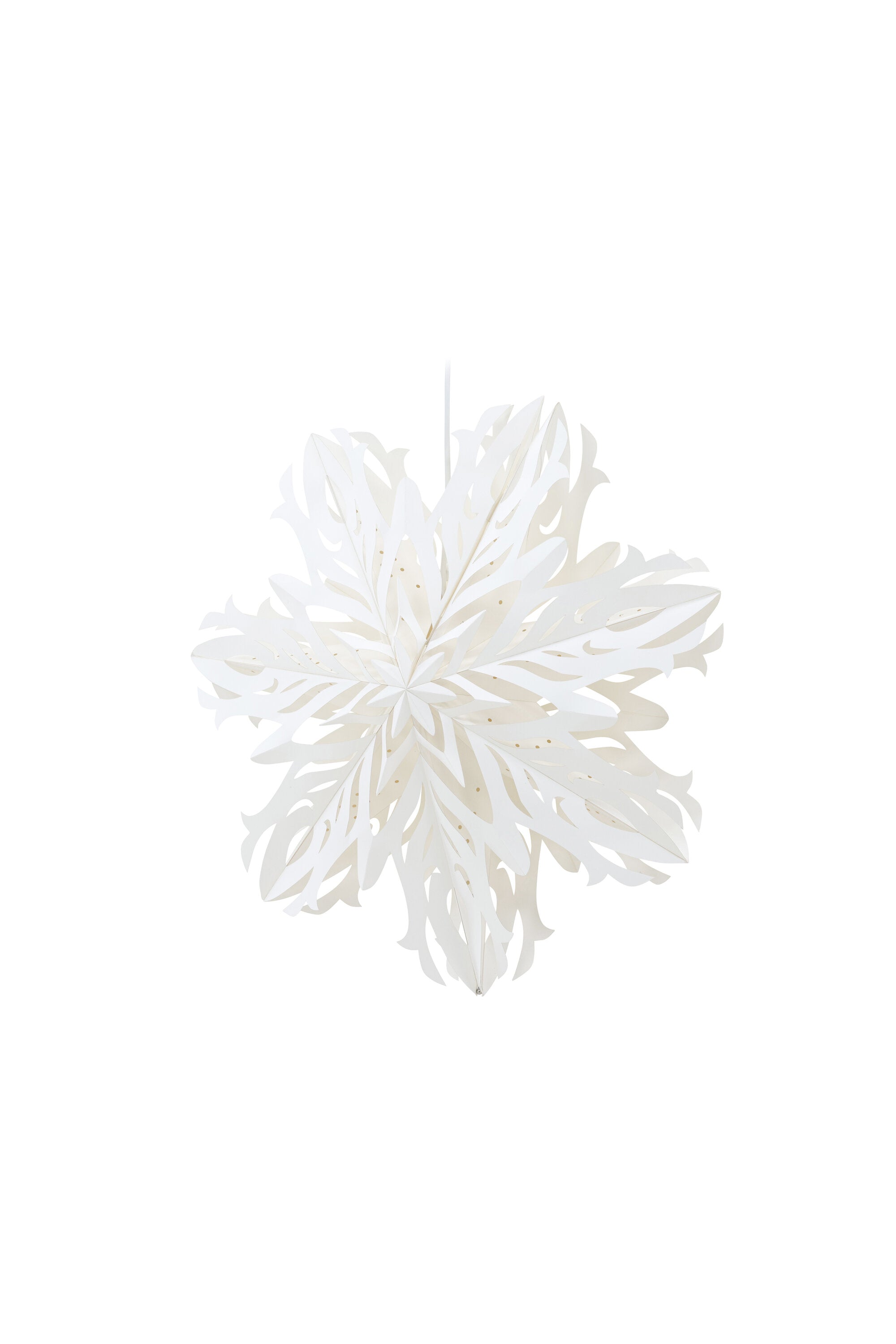 Hundfjället Pendelleuchte in Weiss präsentiert im Onlineshop von KAQTU Design AG. Weihnachtszubehör ist von Venture Home