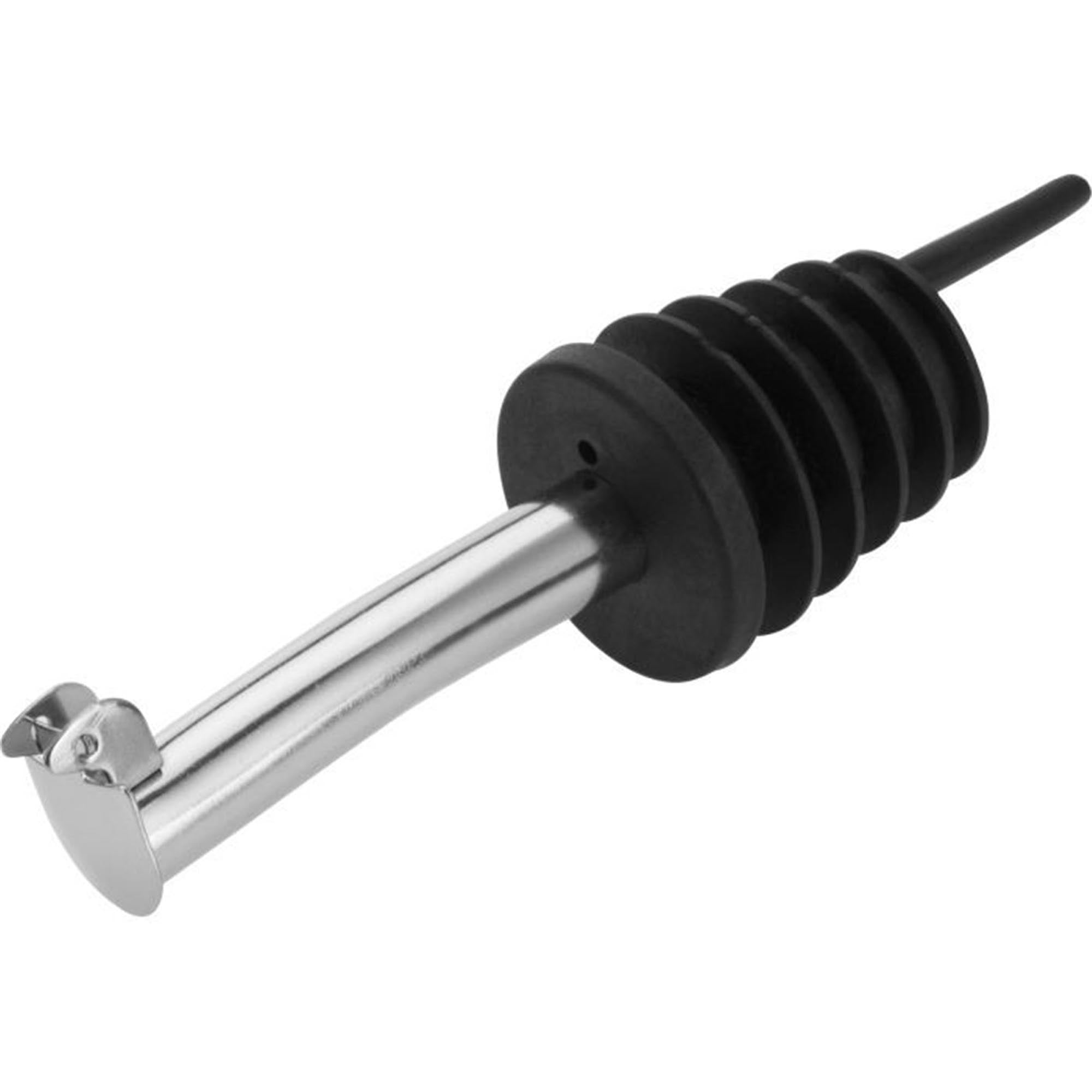 Praktisches 2er Set Ausgiesser mit PE-Korken und Metallkläppchen, ideal für präzises Ausgiessen, aus hochwertigem Edelstahl von Westmark.