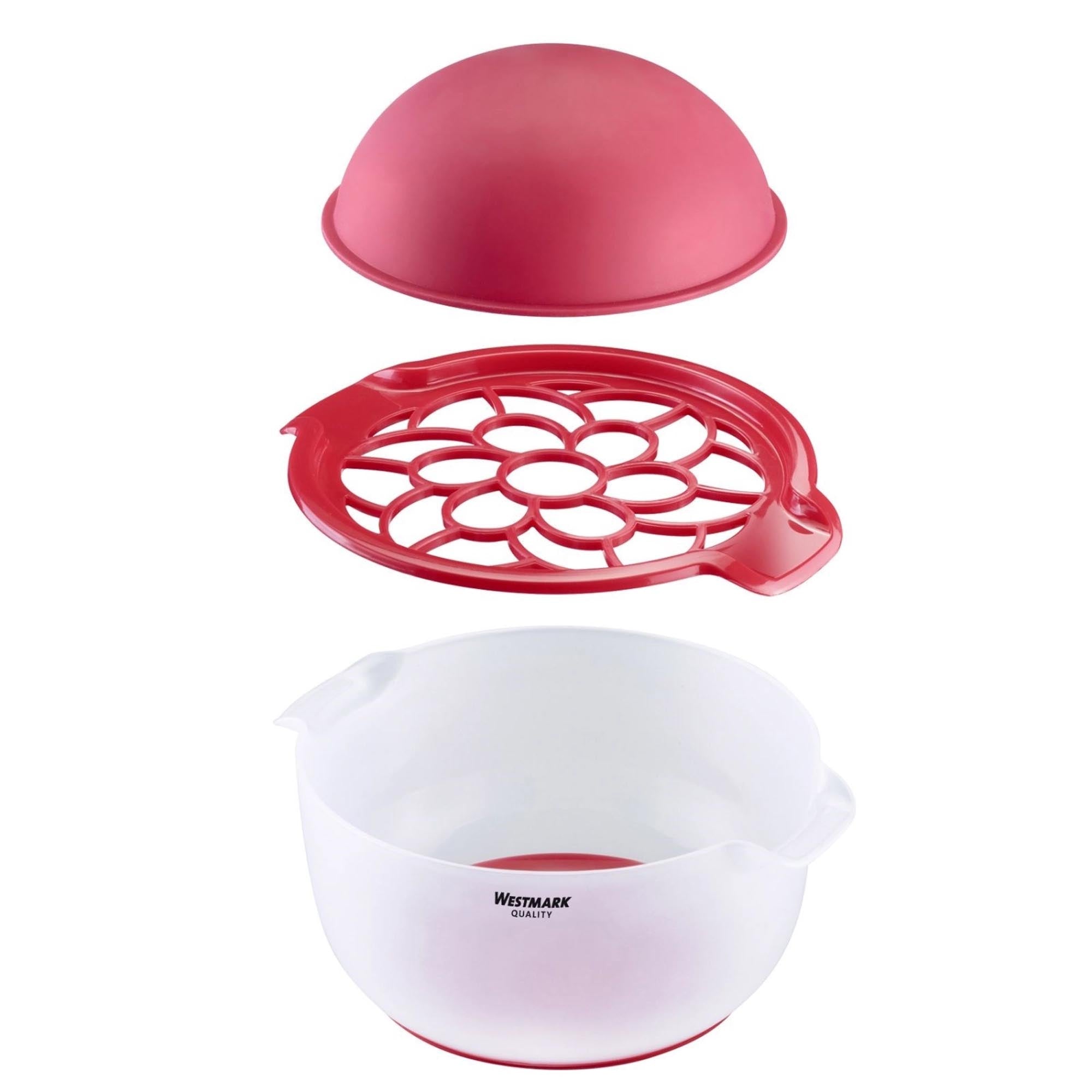 Granatapfel Entkerner Buzzer, sb in Rot präsentiert im Onlineshop von KAQTU Design AG. Küchenhelfer ist von Westmark